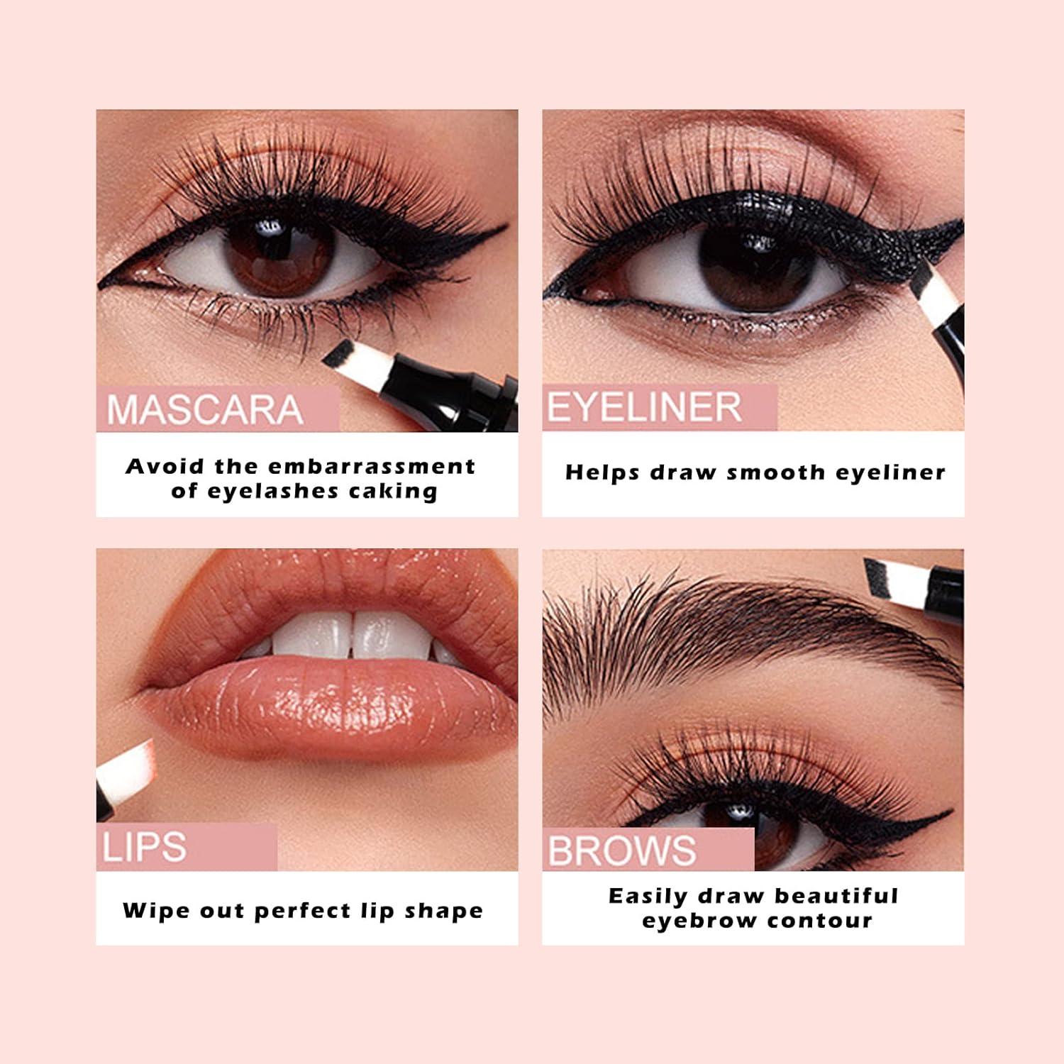 2 Pcs Bolígrafos Removedores de Maquillaje Reutilizables