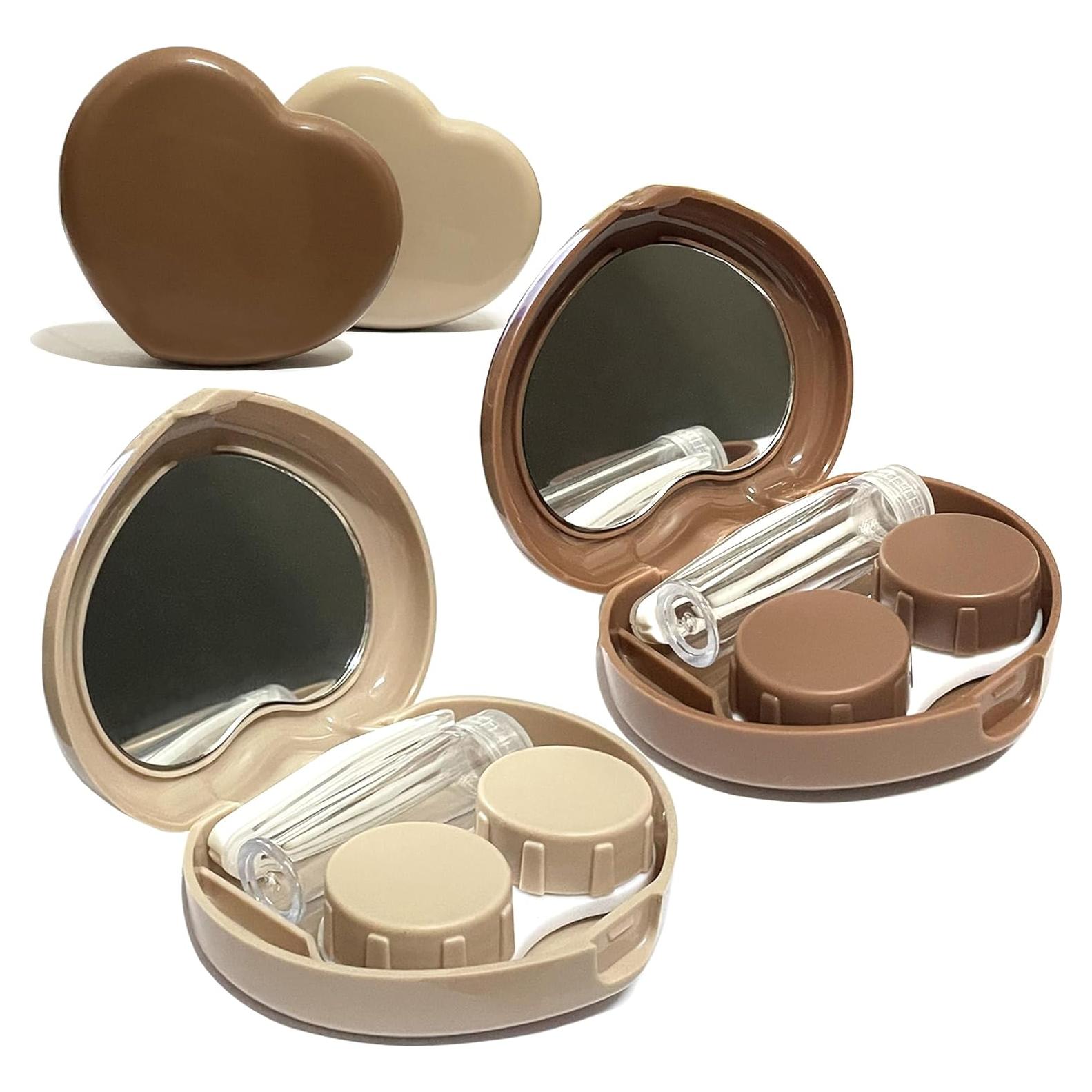 Estuche de Lentes de Contacto Howinn 2 Piezas con Accesorios