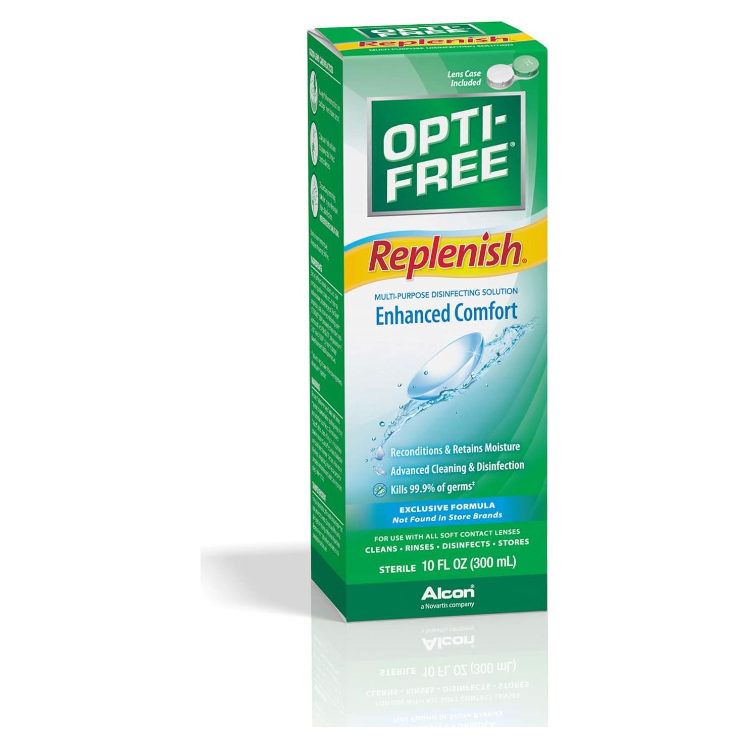 Solución Desinfectante Multiusos Opti-Free Replenish 295 ml