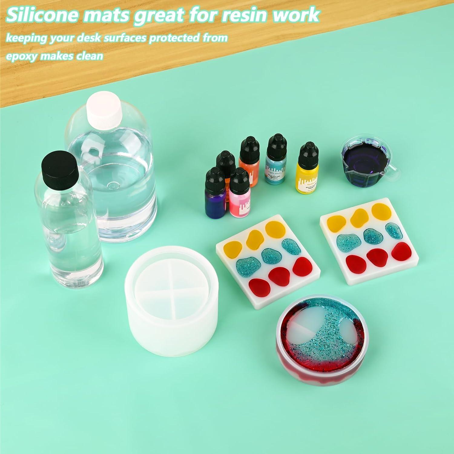 Alfombrilla de Silicona Actvty 70x50 cm Antideslizante Verde