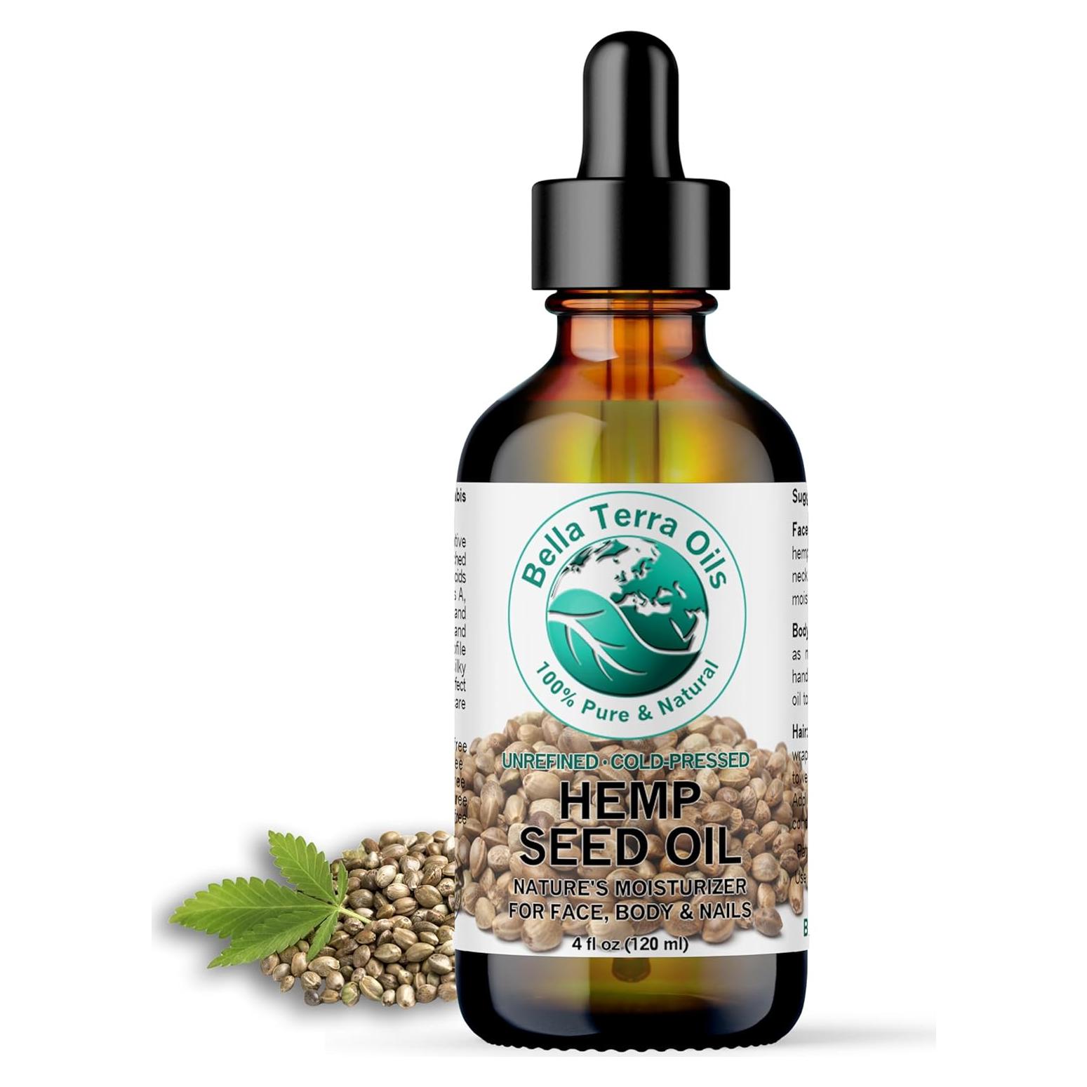 Aceite de Semilla de Cáñamo Bella Terra 118 ml - Omega 3 y 6