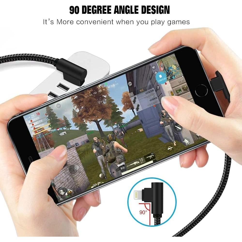 Cable Lightning APFEN 8.53m Cargador Rápido Nylon iPhone