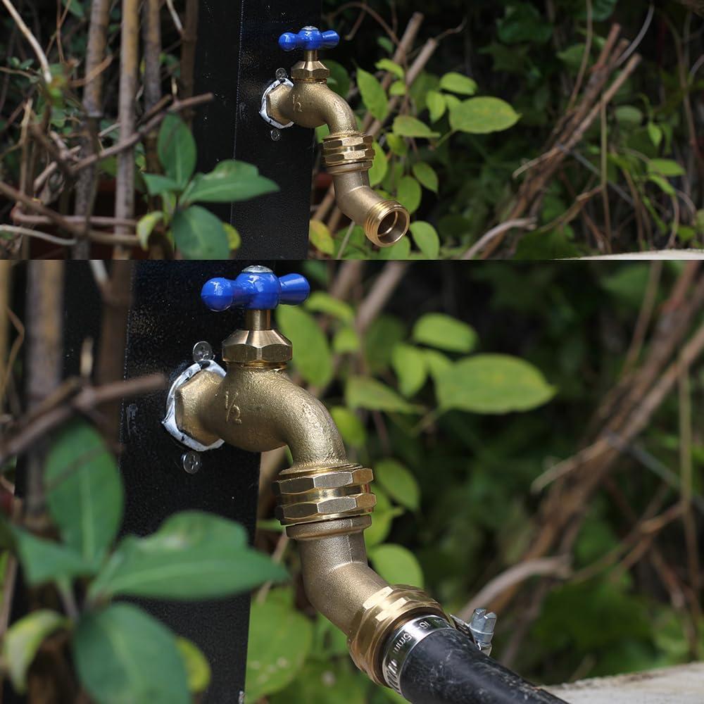 Conector de Manguera de Jardín SIGURANTA 45° Latón 3/4"