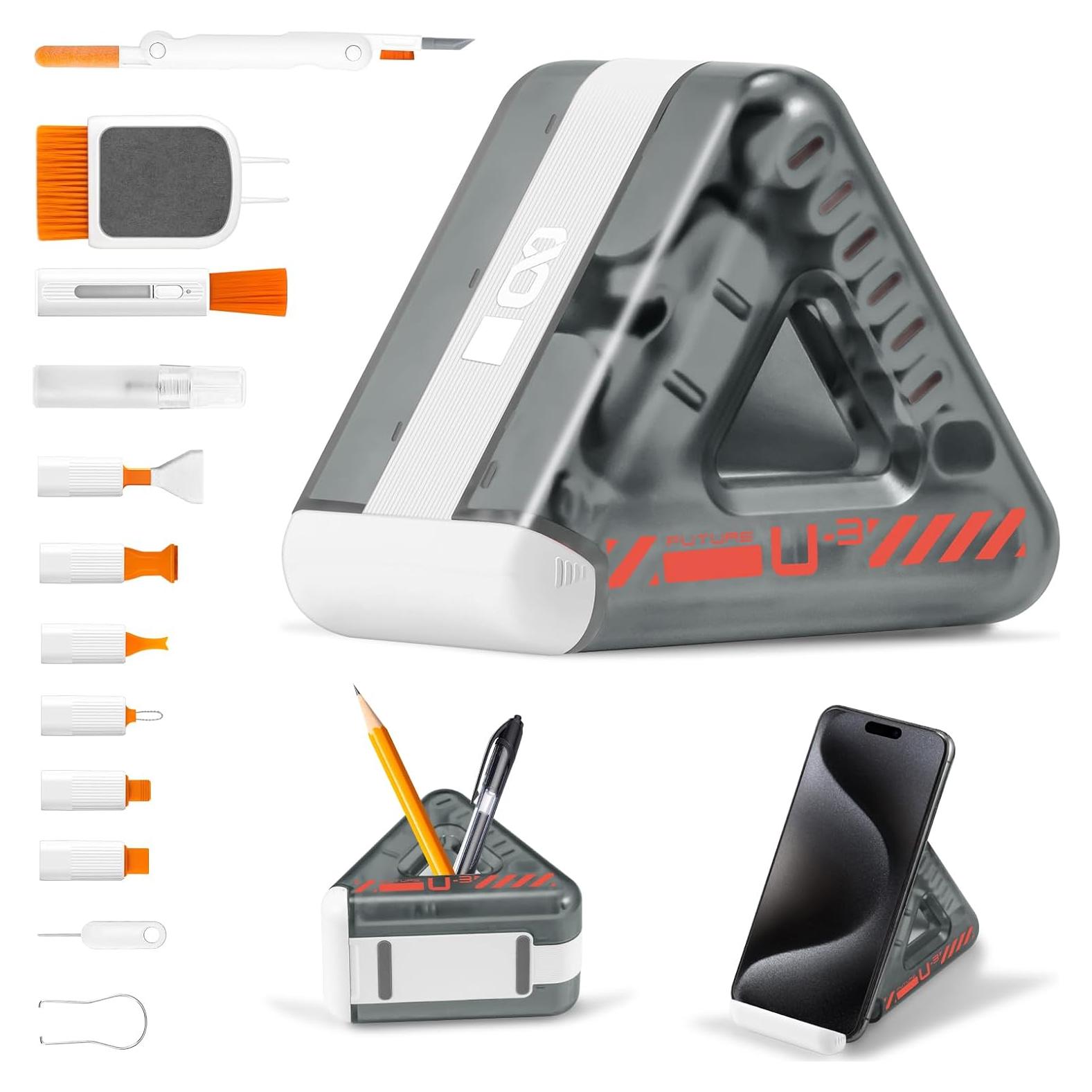 Cepillo de Limpieza Multifuncional 9 en 1 Genérico Negro