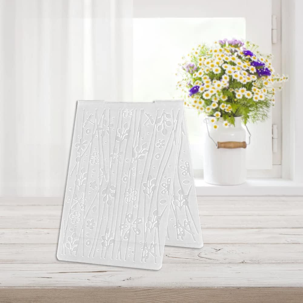 Carpeta de Embossing 3D Hying Flores y Ramas 14.5x10.5 cm