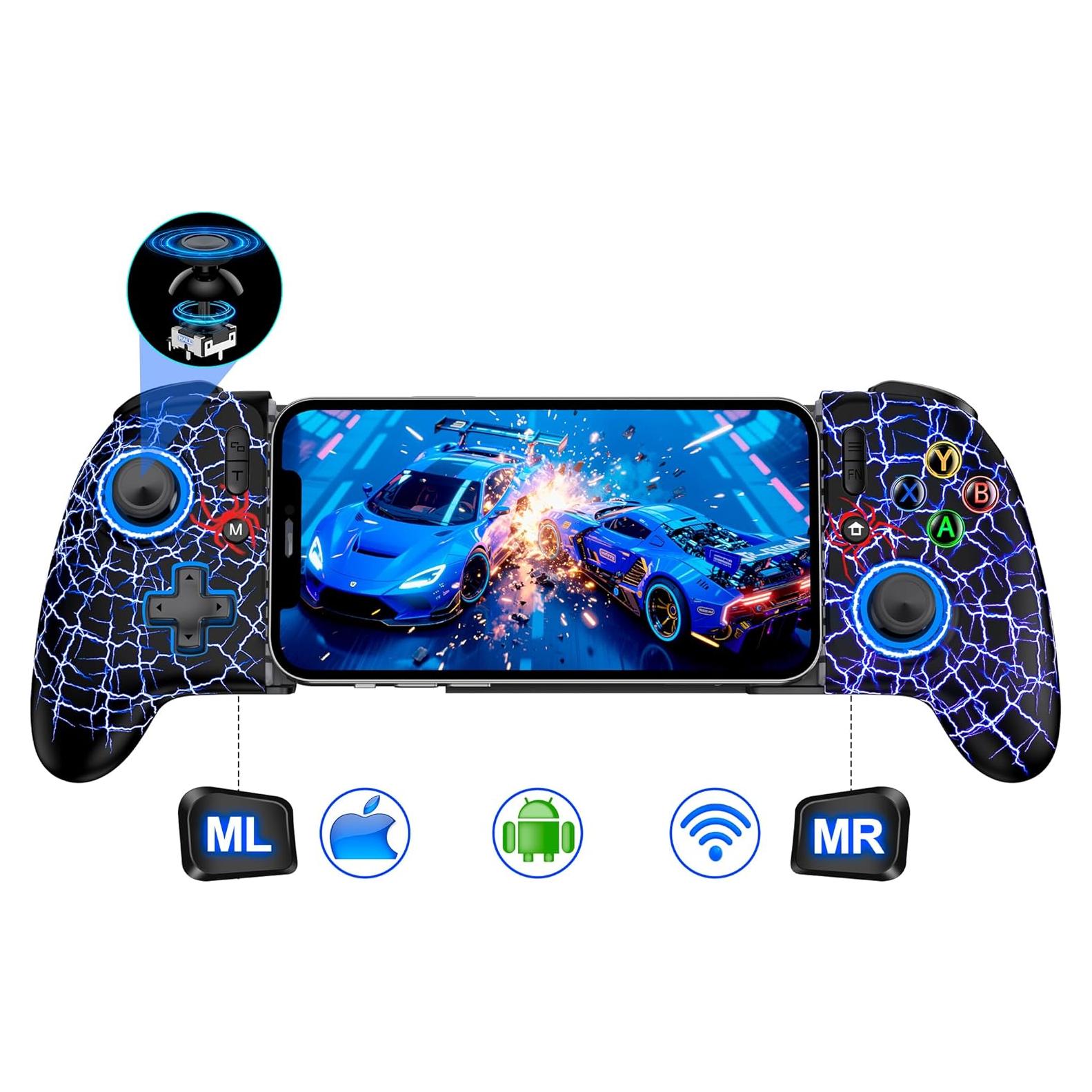 Controlador de Juego Inalámbrico LIFUFUTEE para iPhone 16/15 y Android