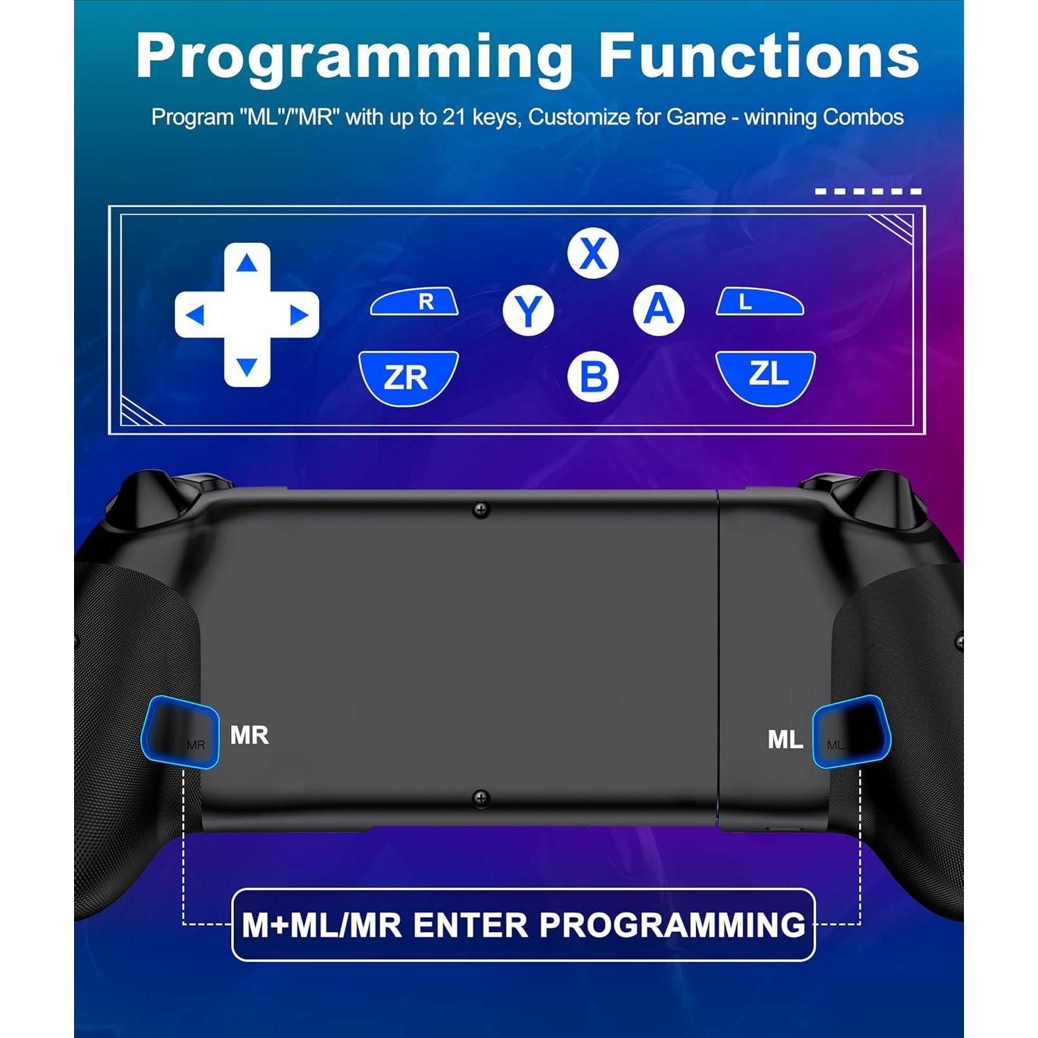 Controlador de Juego Inalámbrico LIFUFUTEE para iPhone 16/15 y Android