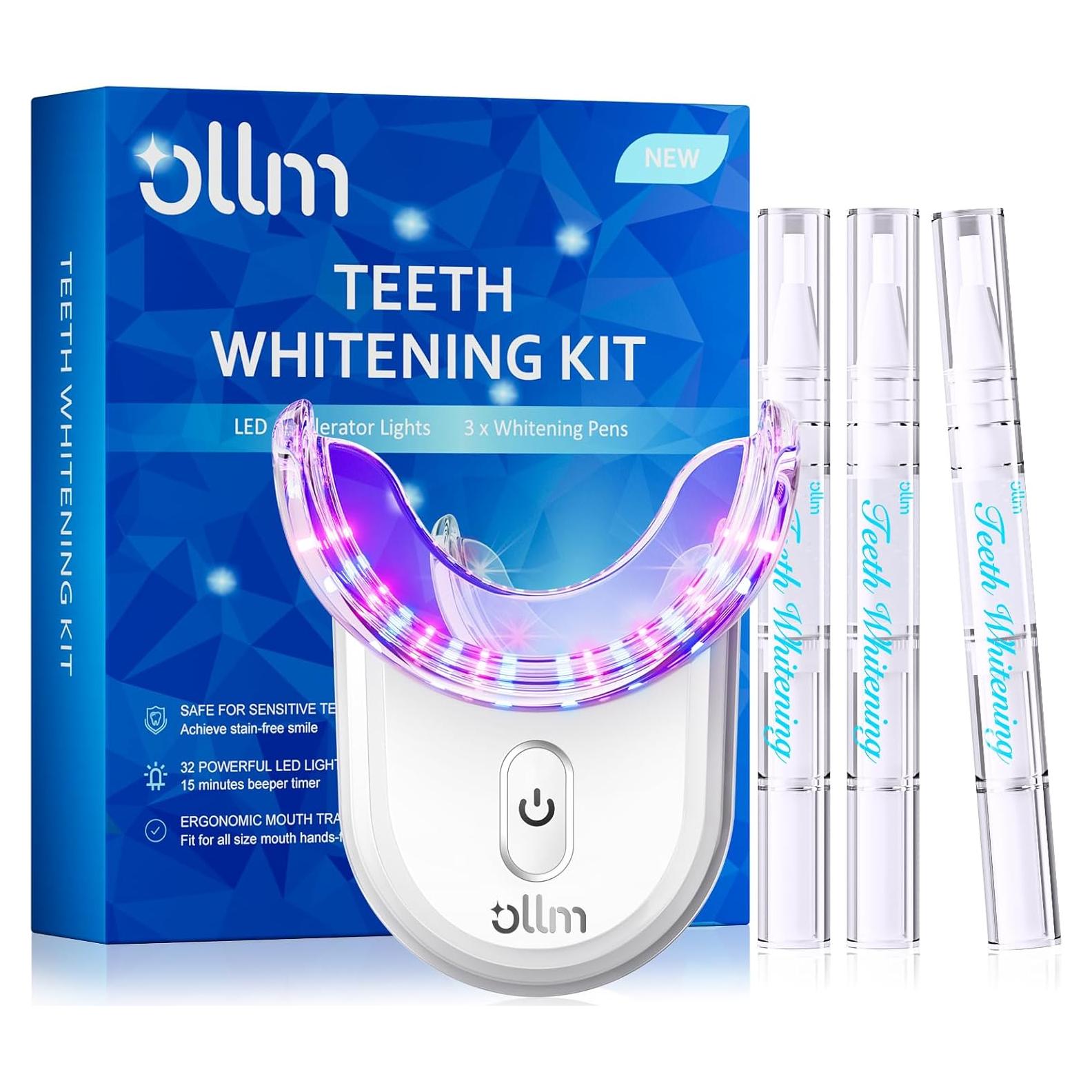 Kit de Blanqueamiento Dental OLLM para Dientes Sensibles 35%