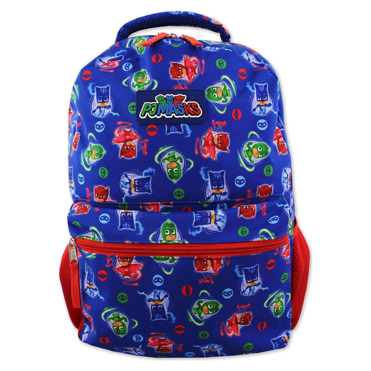 Mochila Escolar PJ Masks Disney 40.6x30.5x10.2 cm