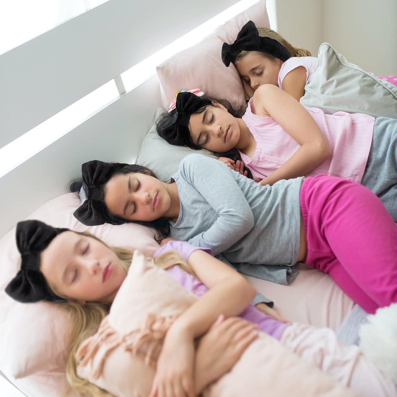 Cinta de Microfibra Negra WHAVEL - 9 Piezas para Cuidado Facial