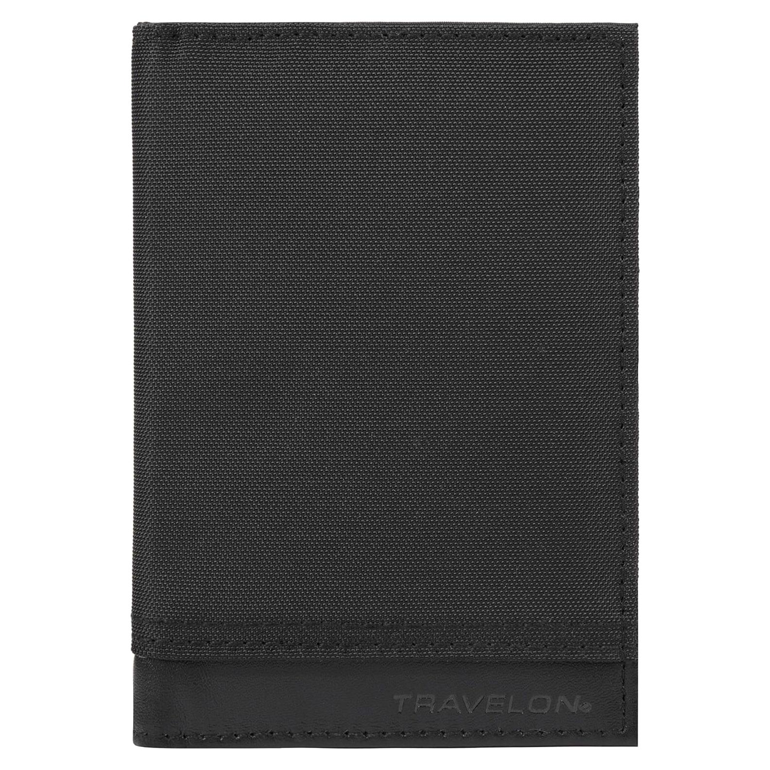 Funda para Pasaporte Travelon con Bloqueo RFID Negra