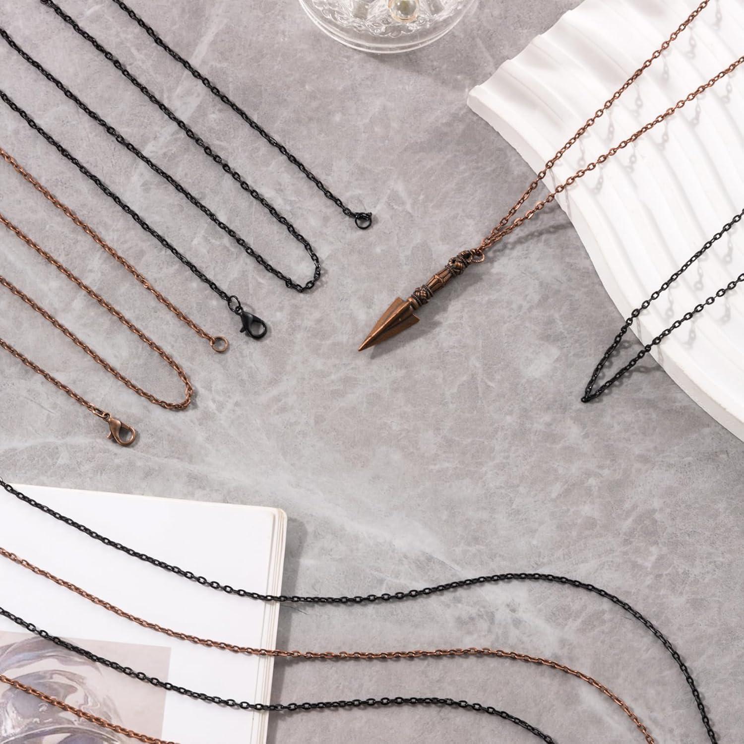 Cadenas de Collar Lemonkey 24 Piezas 40.64 cm Negro