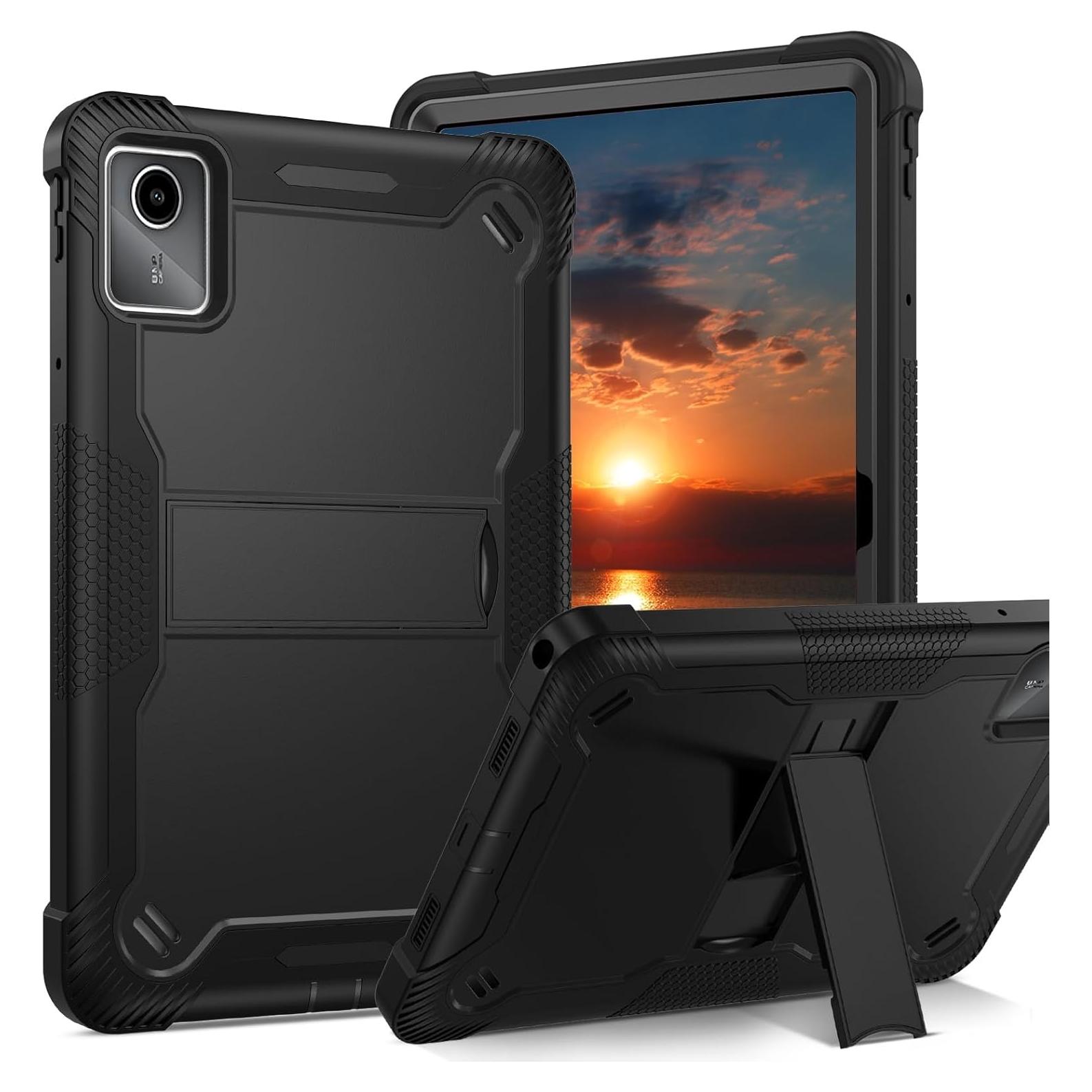 Funda YINLAI para Lenovo Tab M11 11" 2024 con Soporte Negro
