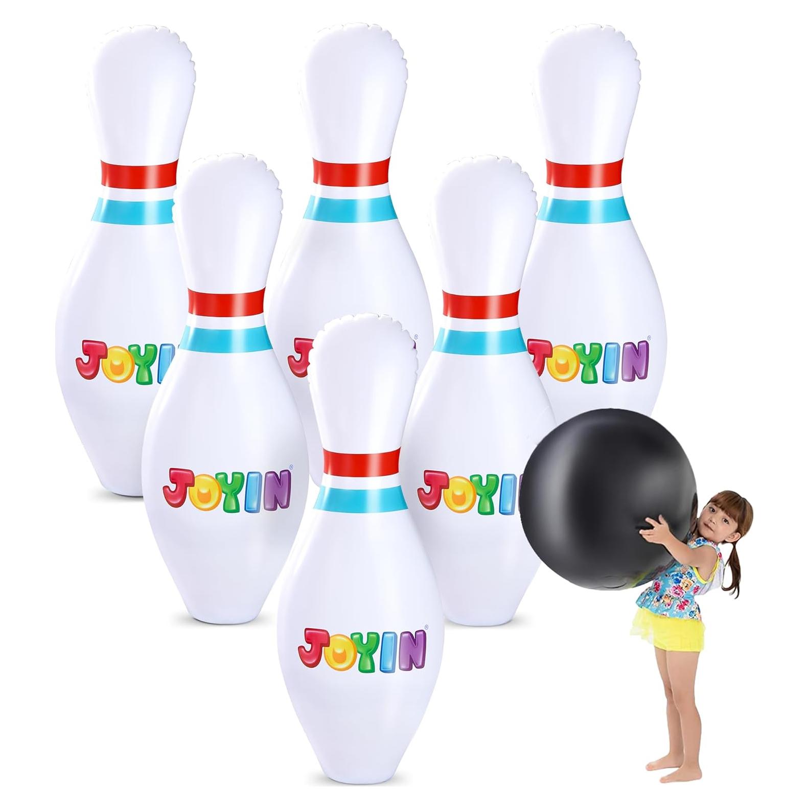 Conjunto de Bolos Inflables Gigantes JOYIN 68.58 cm Multicolor