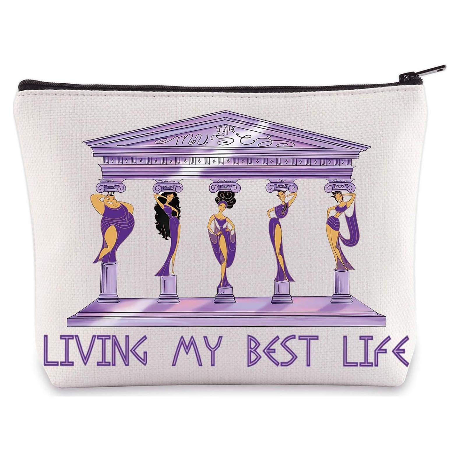 Bolsa Cosmética WZMPA Mejor Vida 25x18cm Impermeable