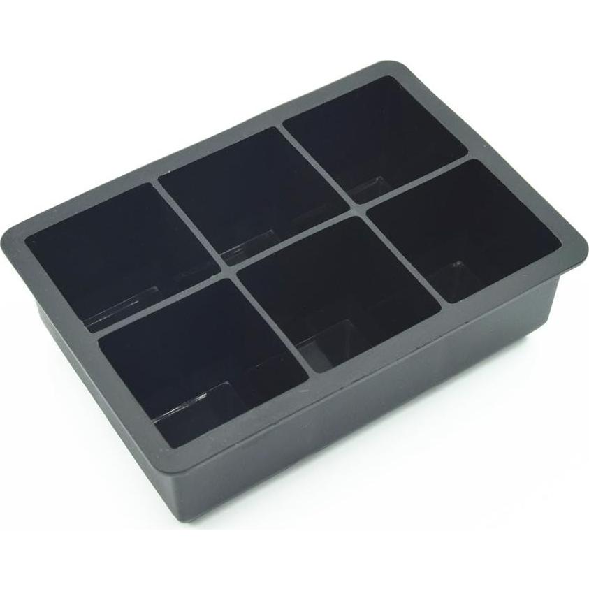 Bandeja de Hielo Rippl de Silicona - 6 Cavidades Grandes - Set de 2