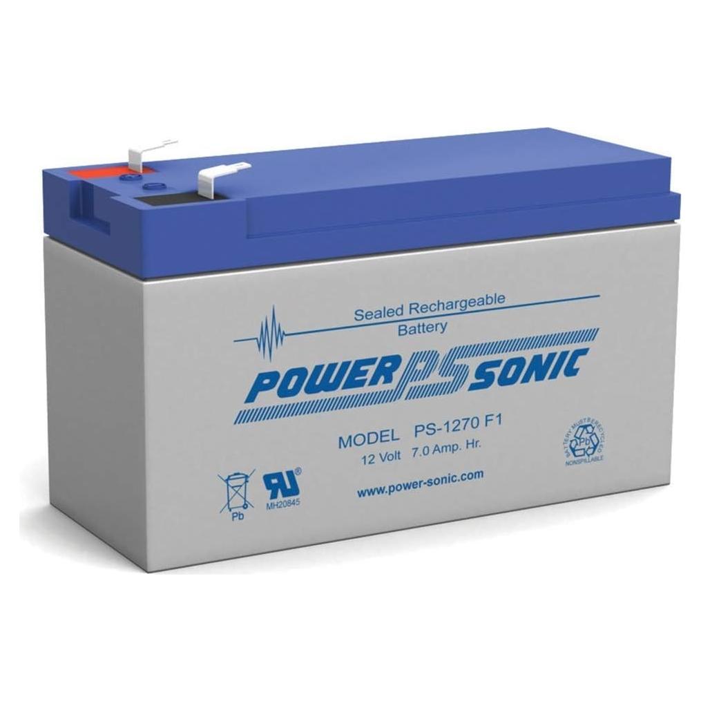 Batería de Plomo Ácido Sellada Power Sonic PS-1270 12V 7Ah