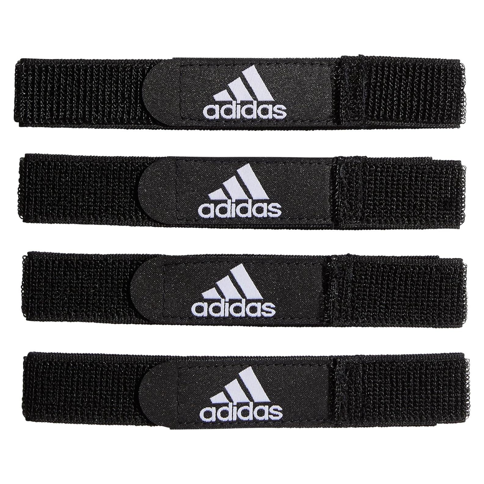 Tiras de Espinilleras Adidas Ajustables - Paquete de 4