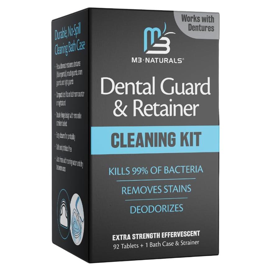 Kit de Limpieza Dental M3 Naturals con Estuche Universal