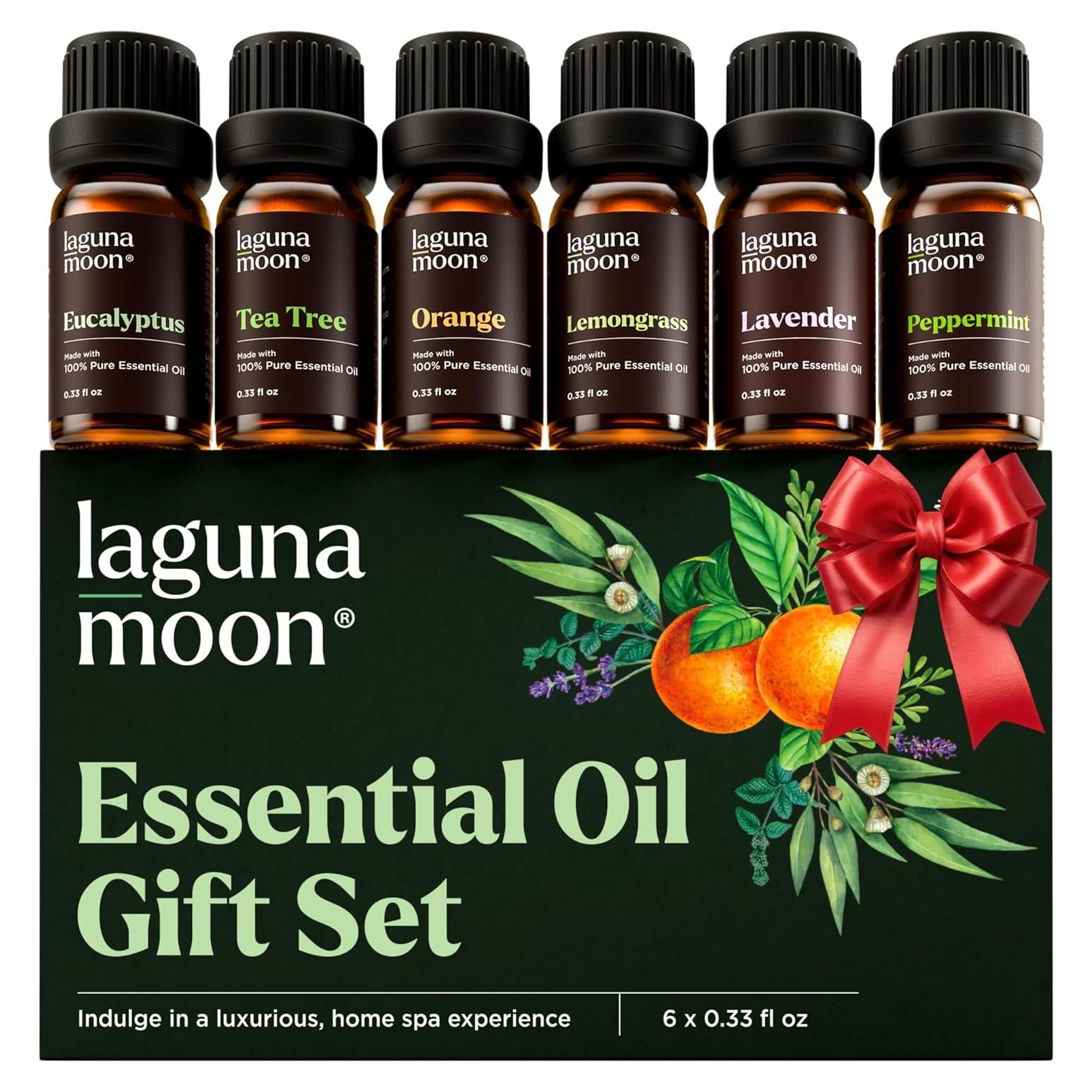 Set de Aceites Esenciales Lagunamoon 6x10mL Aromaterapia