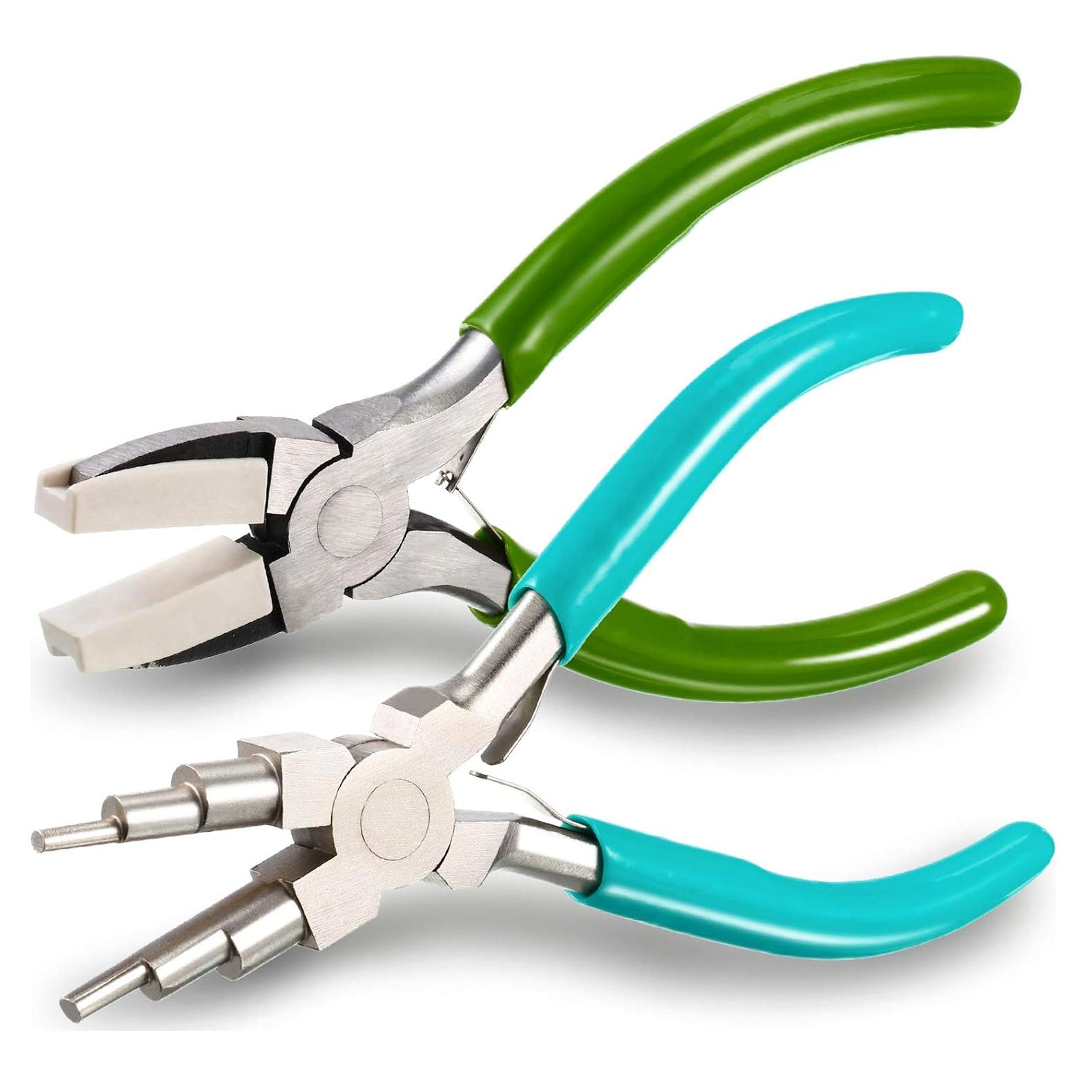 Juego de 2 Pinzas para Hacer Joyas Mudder 6 en 1 DIY