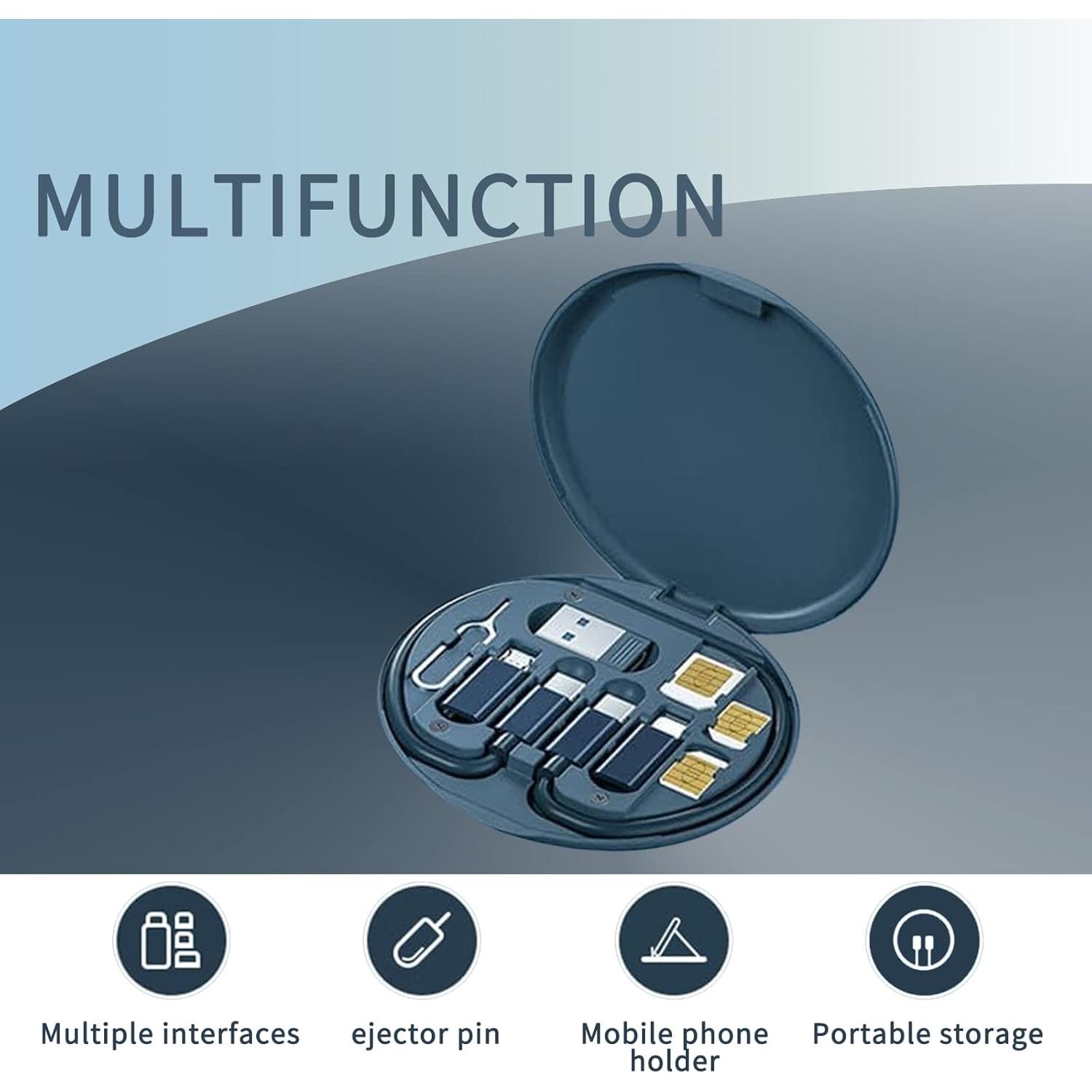 Adaptador USB 9 en 1 YAFIYGI Tipo C a Micro USB/Lightning
