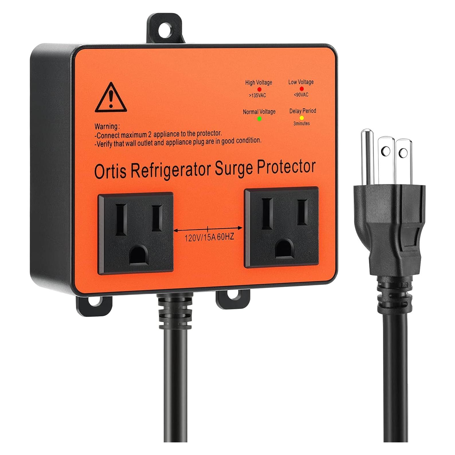 Protector de Sobretensión Ortis para Refrigerador y Electrodomésticos