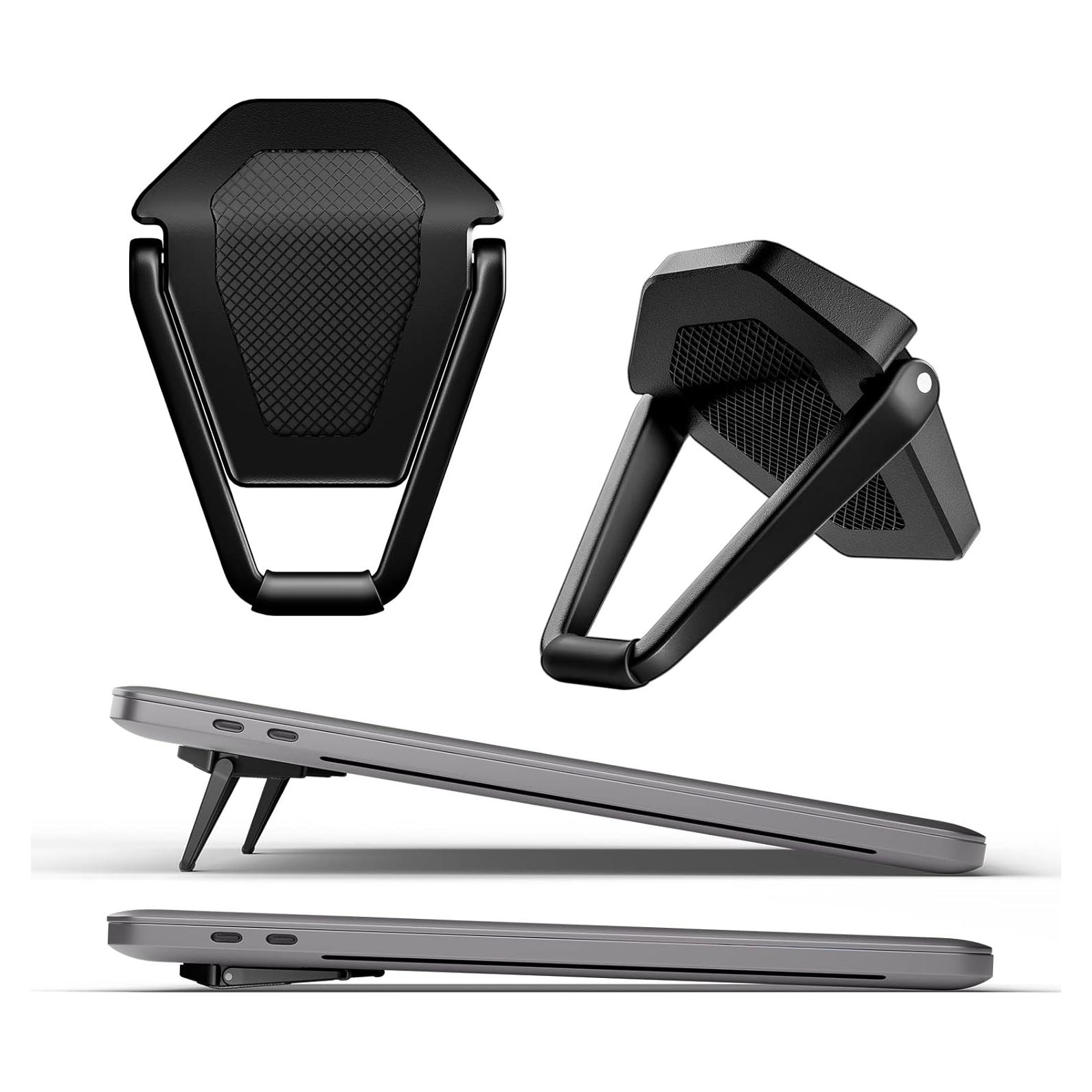 Soporte Elevador para Laptop ZELMINE Negro 3.81 cm Antideslizante