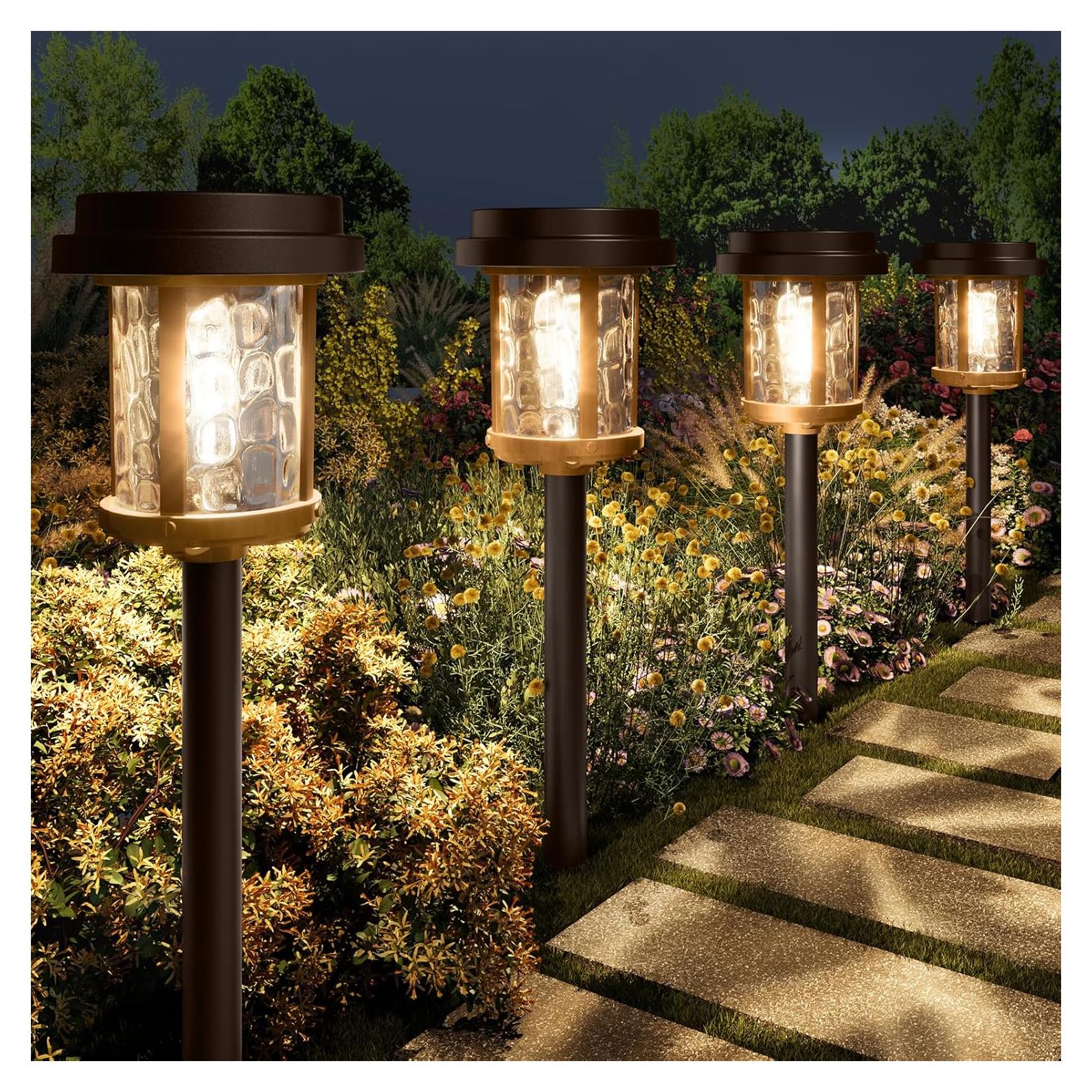 Luces de Camino Solares XMCOSY+ 20 LM IP65 Paquete de 4