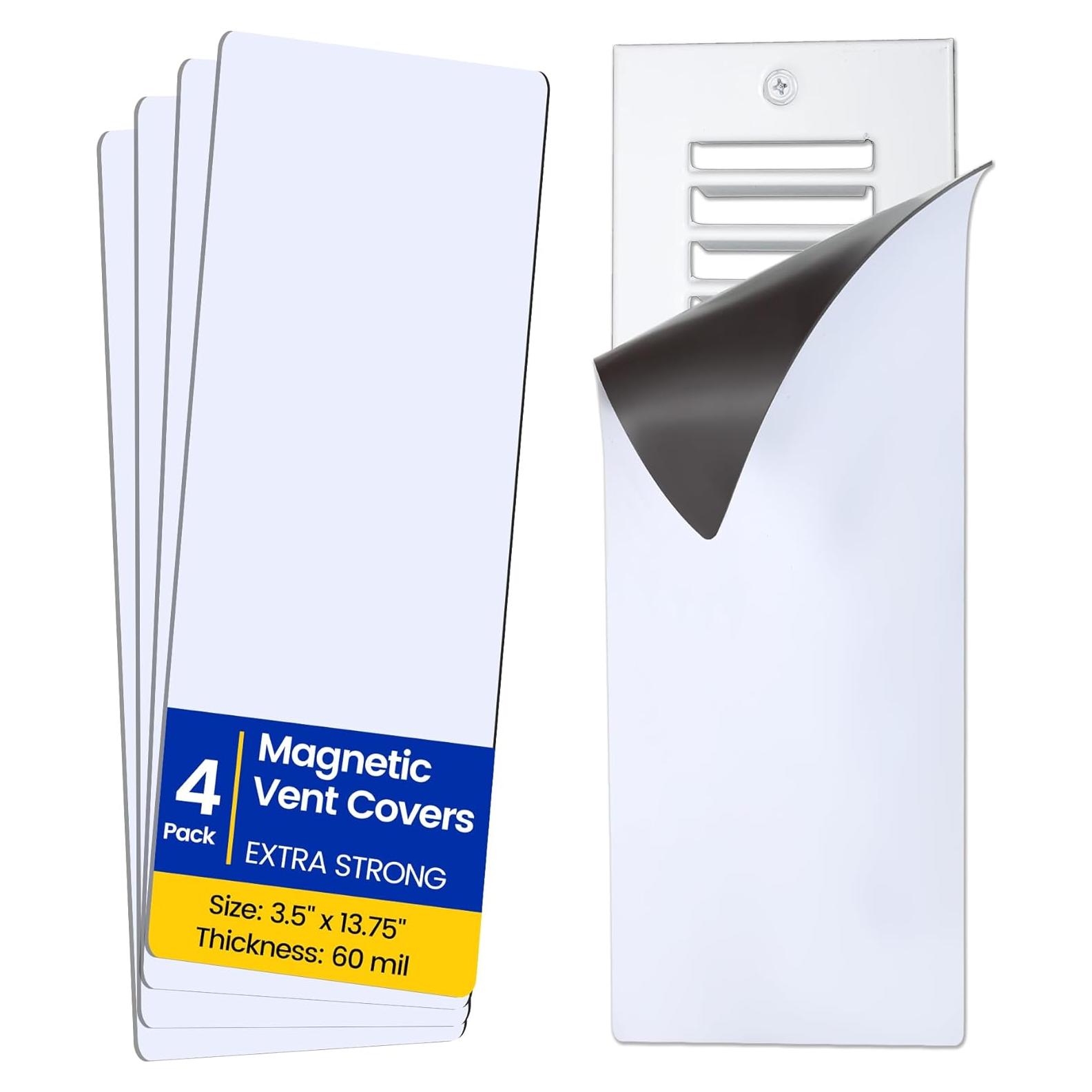 Cubiertas Magnéticas para Ventilación Seatern 3.5" x 13.75" (4 Pzas) 60mil
