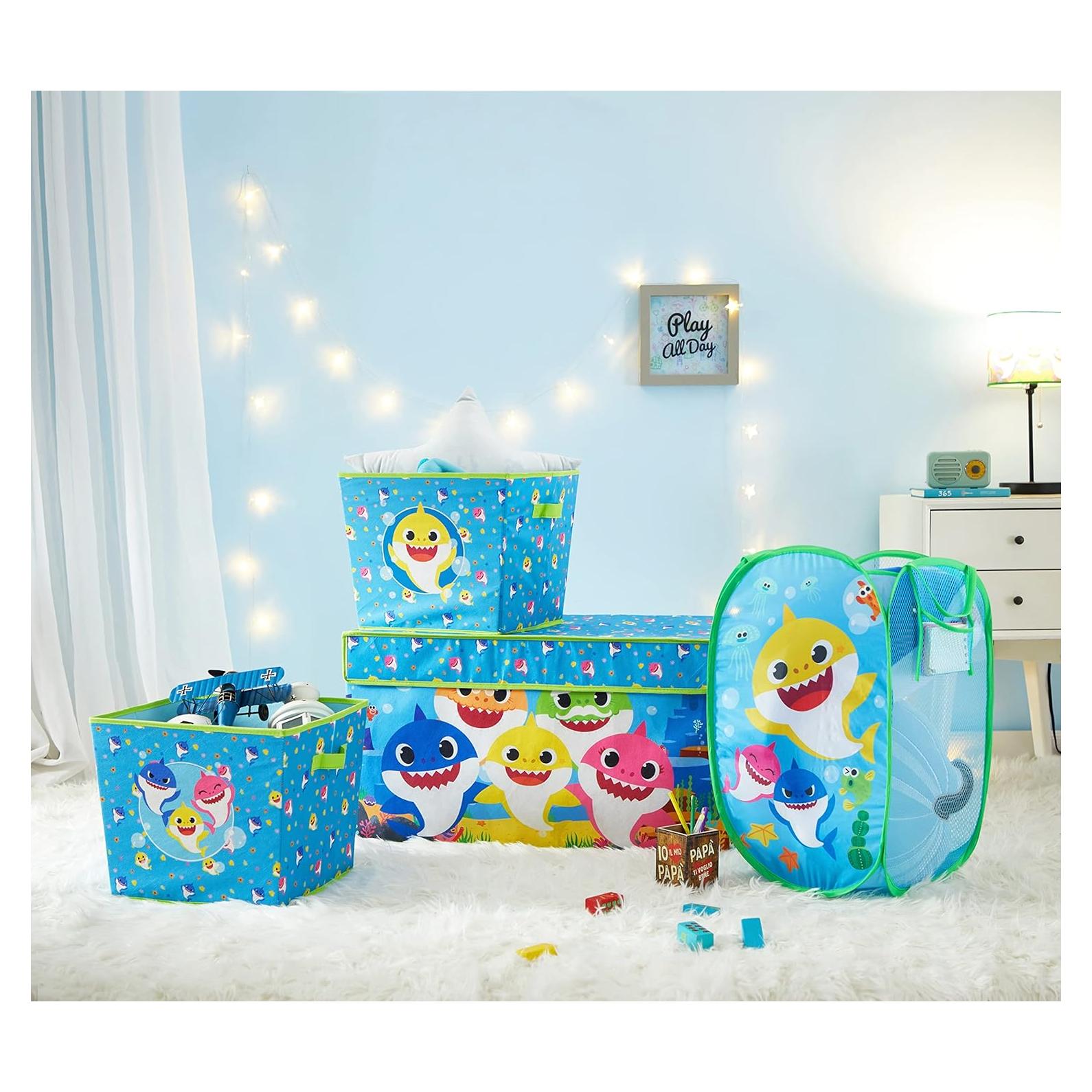 Set de Almacenamiento Baby Shark 4 Piezas Idea Nuova