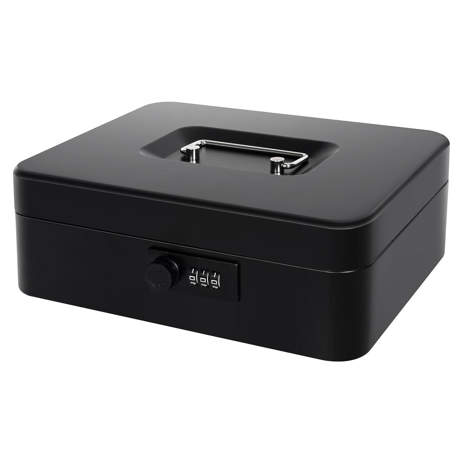 Caja de Dinero Goehiaul con Cerradura de Combinación 25x20x9cm