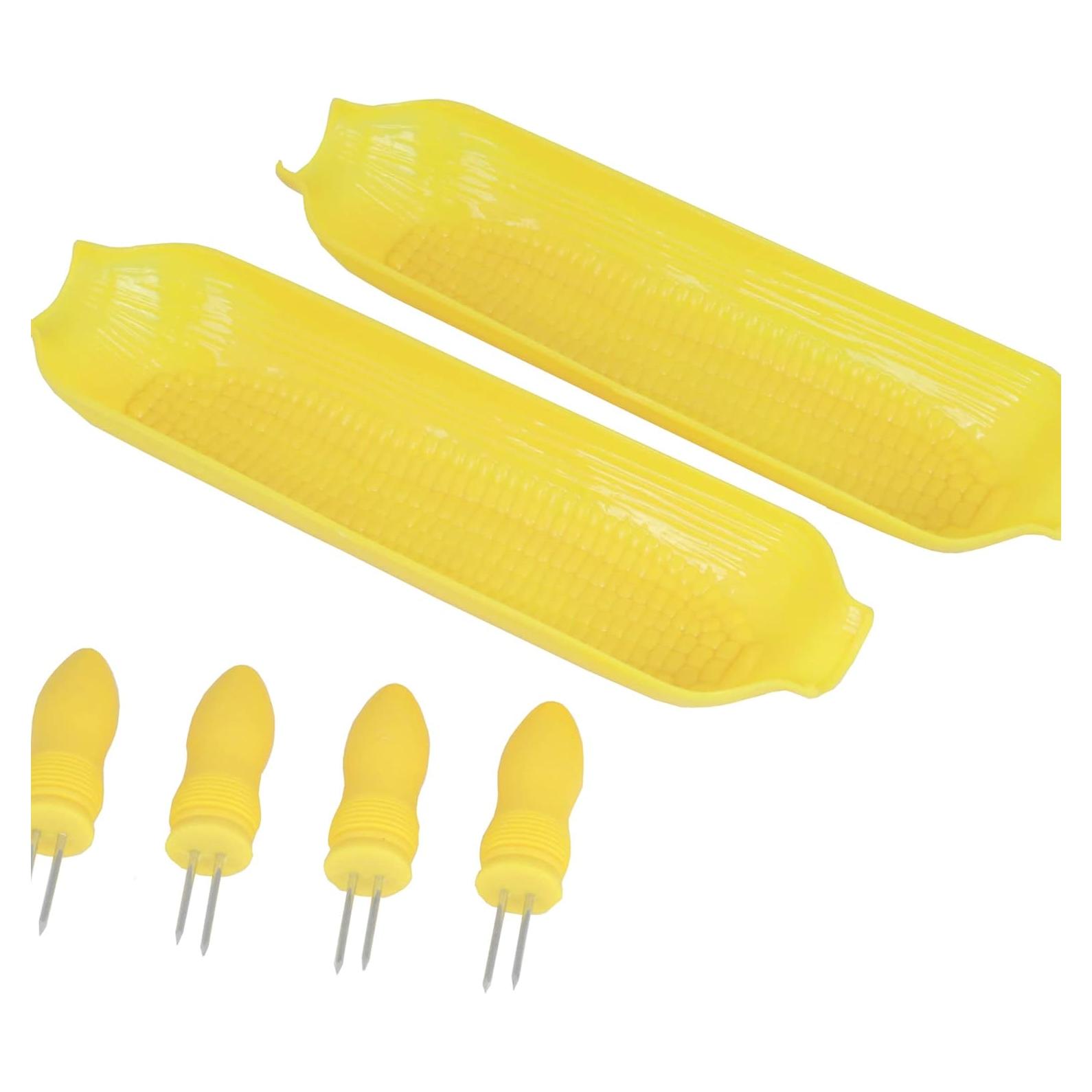 Platos de maíz Chef Craft Select con soportes 21.6 cm 4 piezas