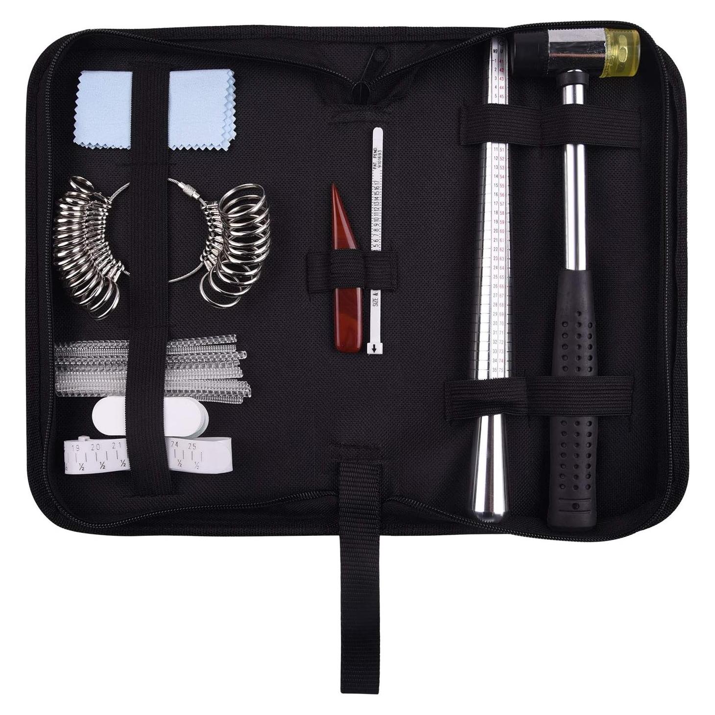 Juego de Herramientas KUUQA para Medir Tallas de Anillos