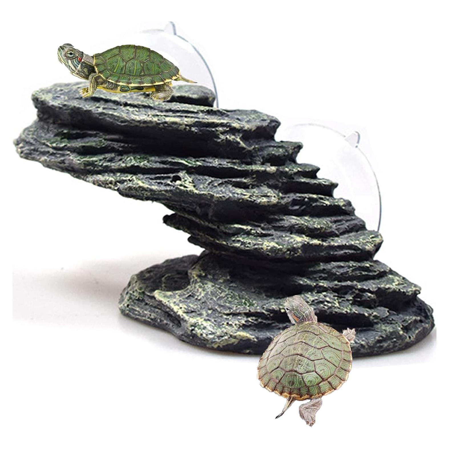 Plataforma de Sol para Tortugas Kathson 17x8.5 cm Rampa Escalada