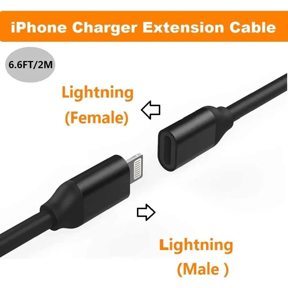 Cable de Extensión Lightning DESOFICON 1.83m para iPhone