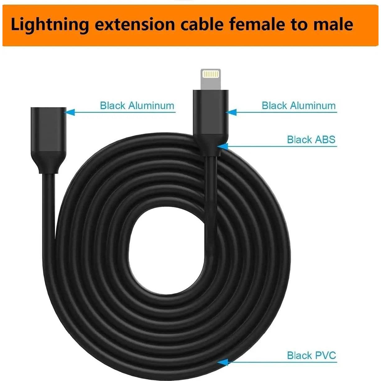 Cable de Extensión Lightning DESOFICON 1.83m para iPhone