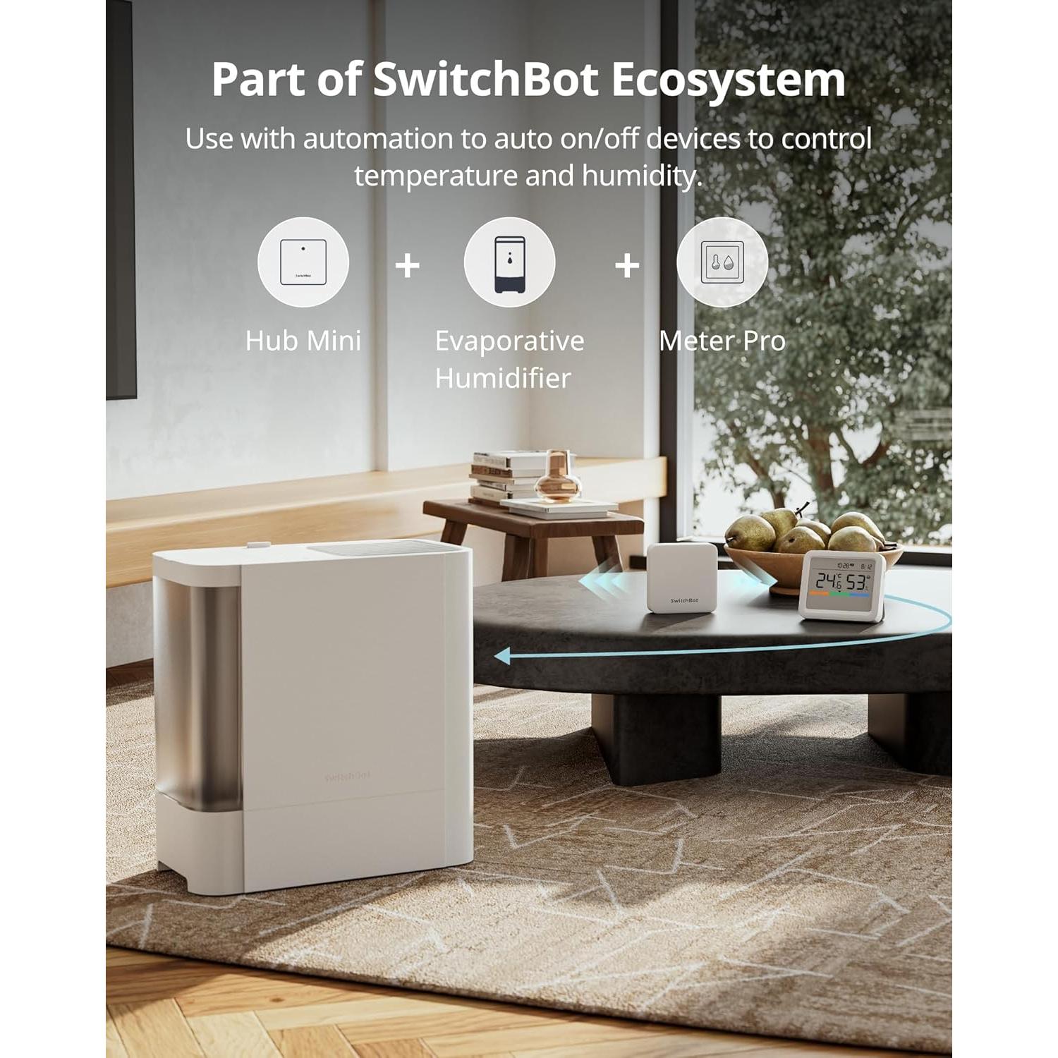Higrómetro y Termómetro Digital SwitchBot Meter Pro - Control App Bluetooth