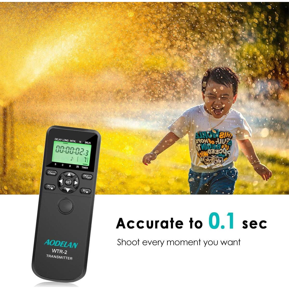 Temporizador Inalámbrico AODELAN para Sony a6400, a7III, a9