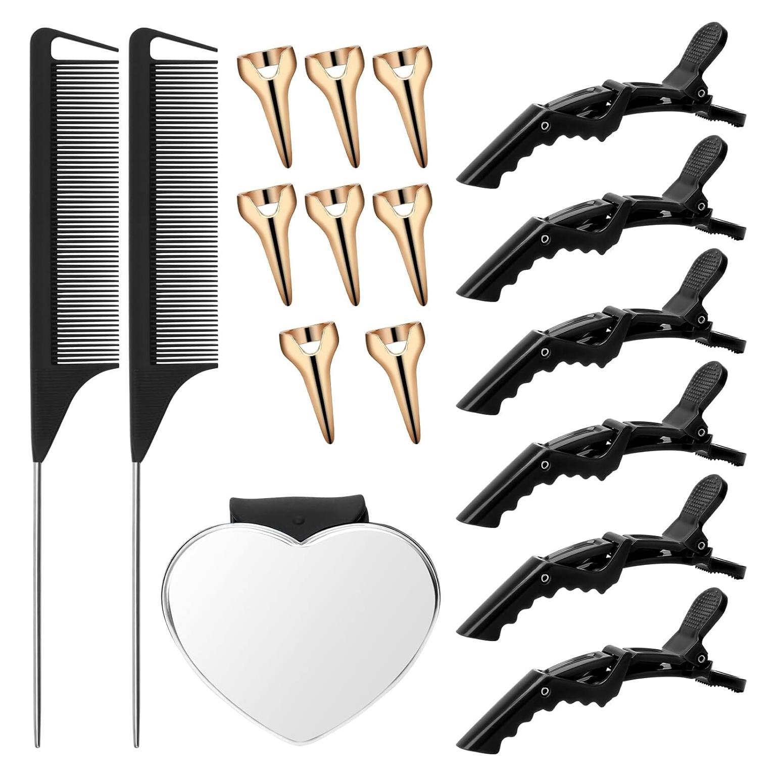 Juego de Herramientas para Separar Cabello 17 Piezas Coldairsoap