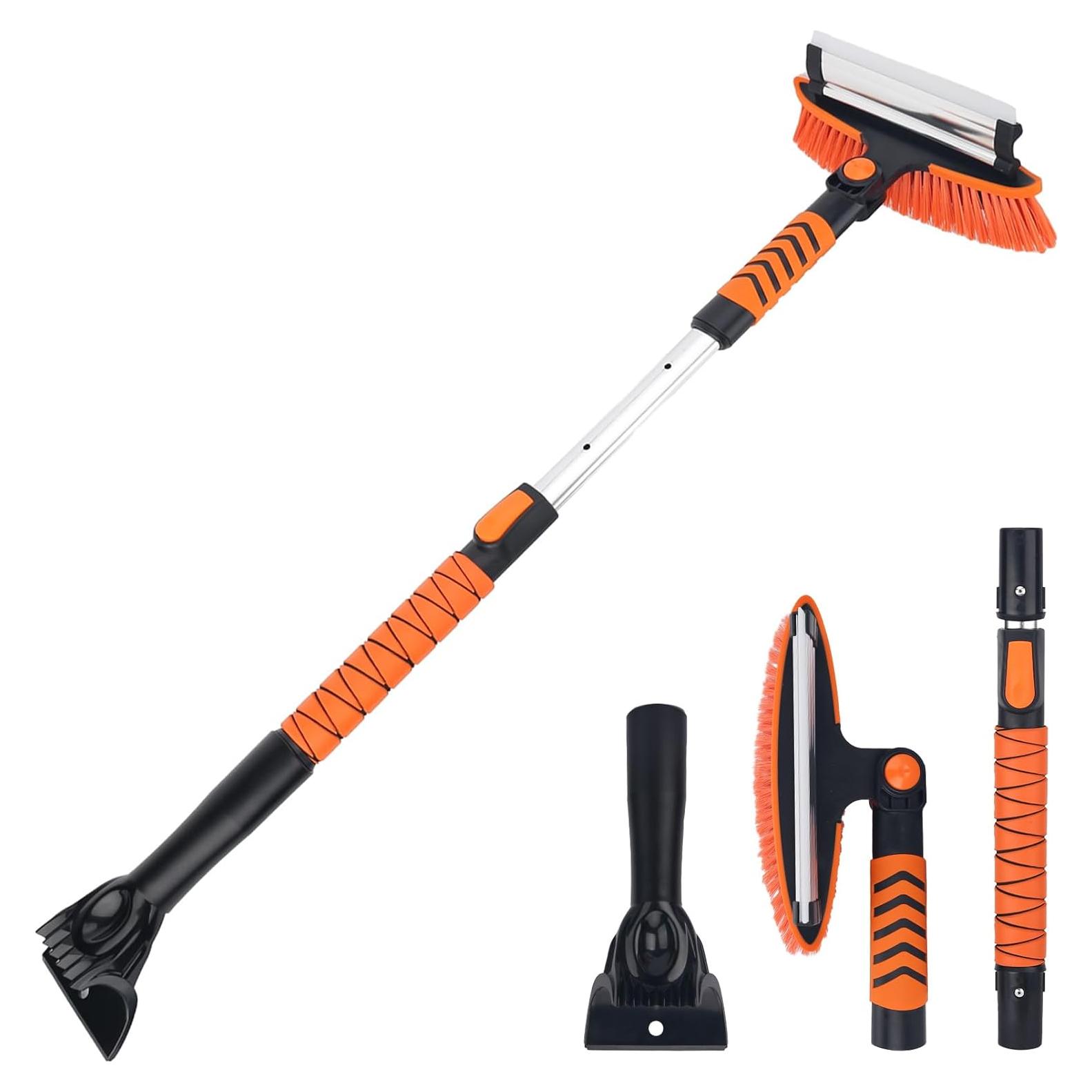 Cepillo de Nieve y Raspador de Hielo KeFanta 3 en 1 106.68 cm