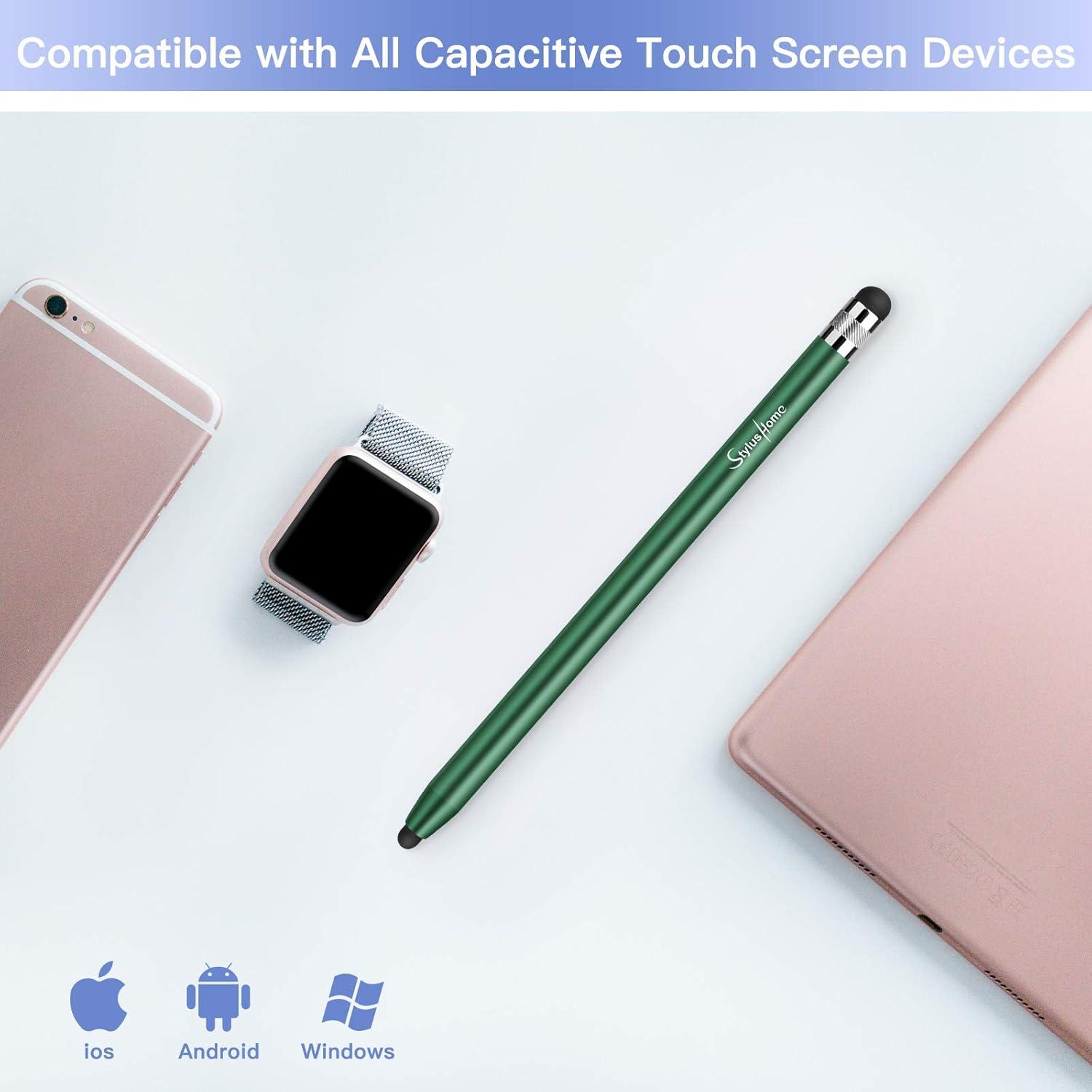 StylusHome Stylus Táctil 2 en 1 con 6 Puntas Reemplazables