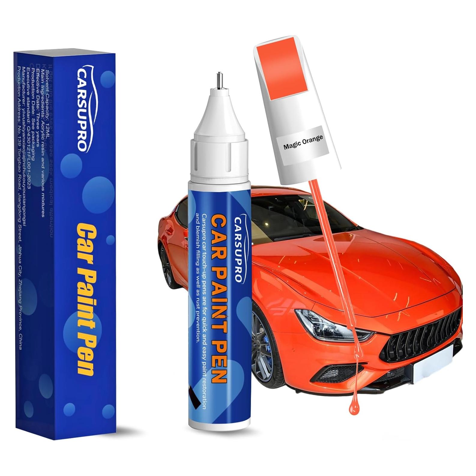 Bolígrafo de Retoque de Pintura Carsupro 12ml Amarillo