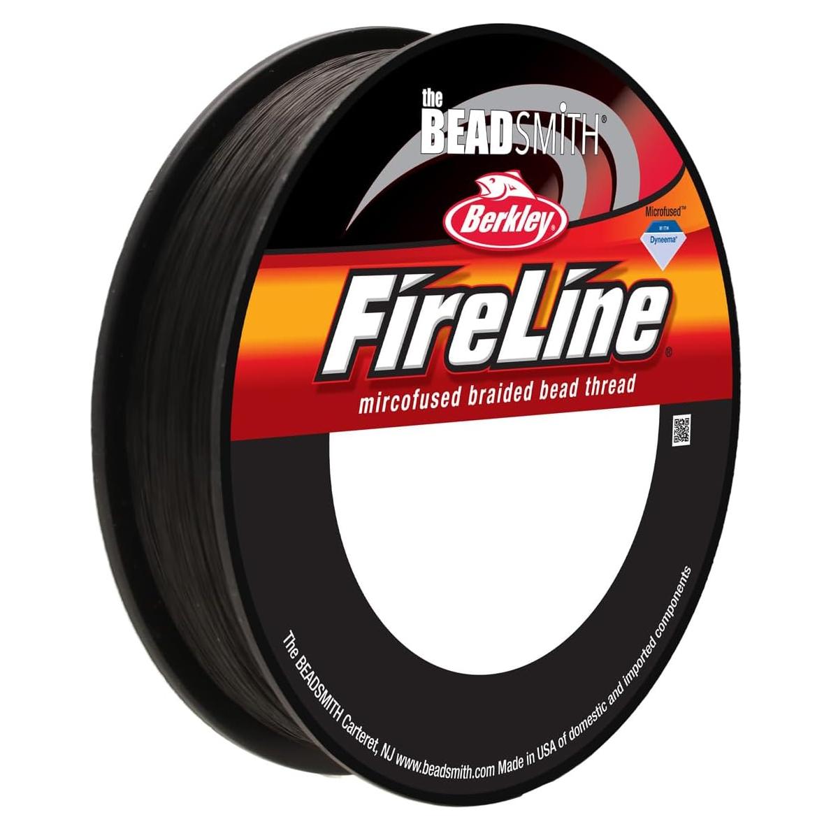Hilo trenzado Fireline The Beadsmith 4lb 125 yardas gris humo