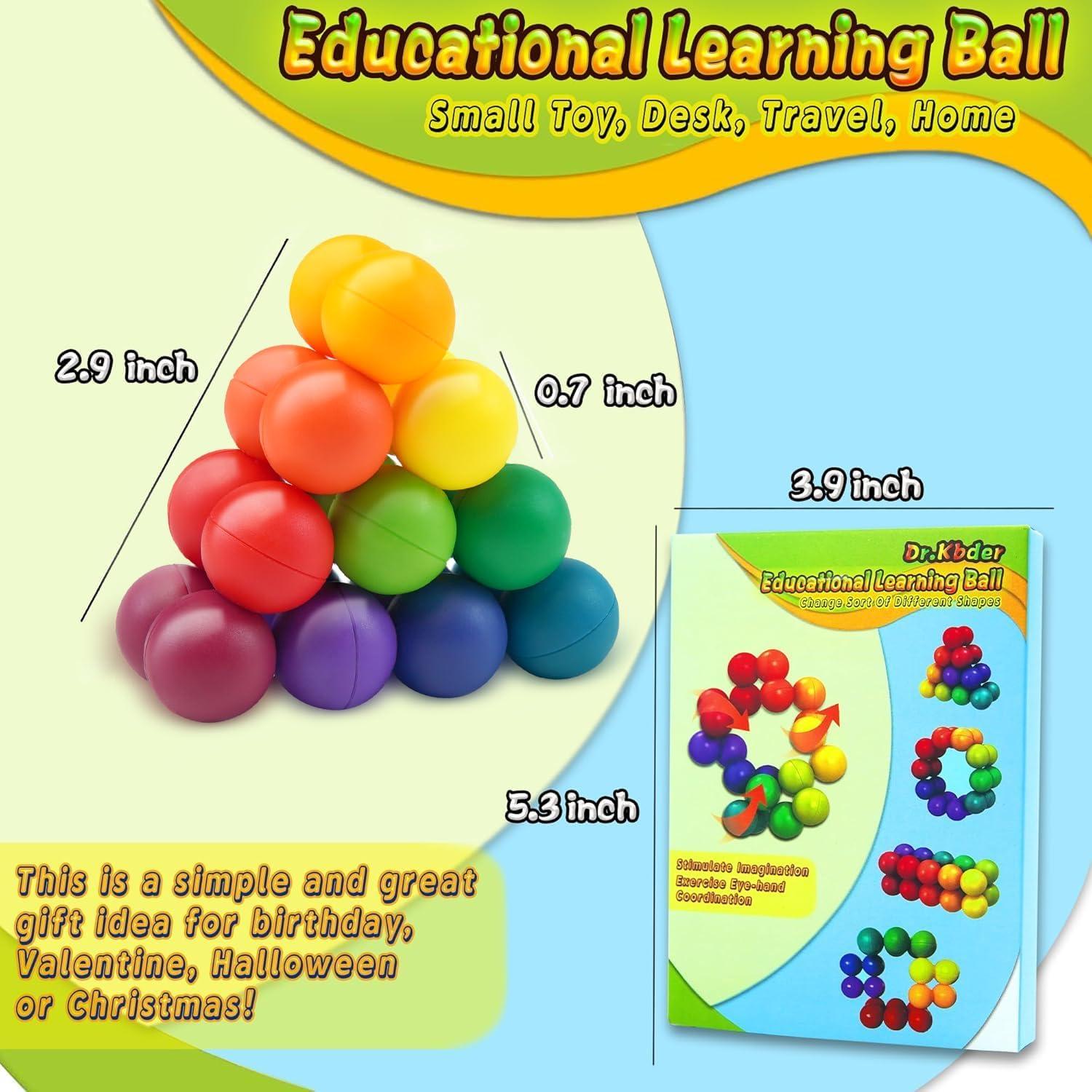 Bola Educativa Dr.Kbder Juguete Sensorial para Niños