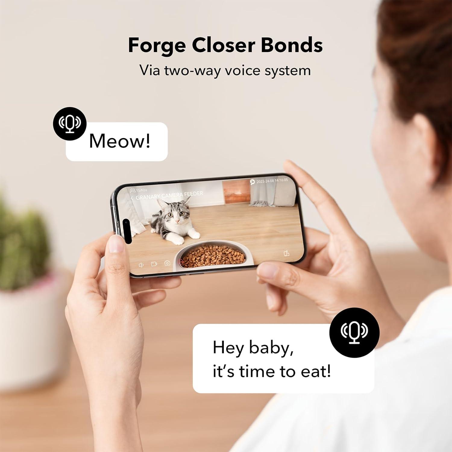 Comedero Automático PETLIBRO 5L con Cámara HD y WiFi
