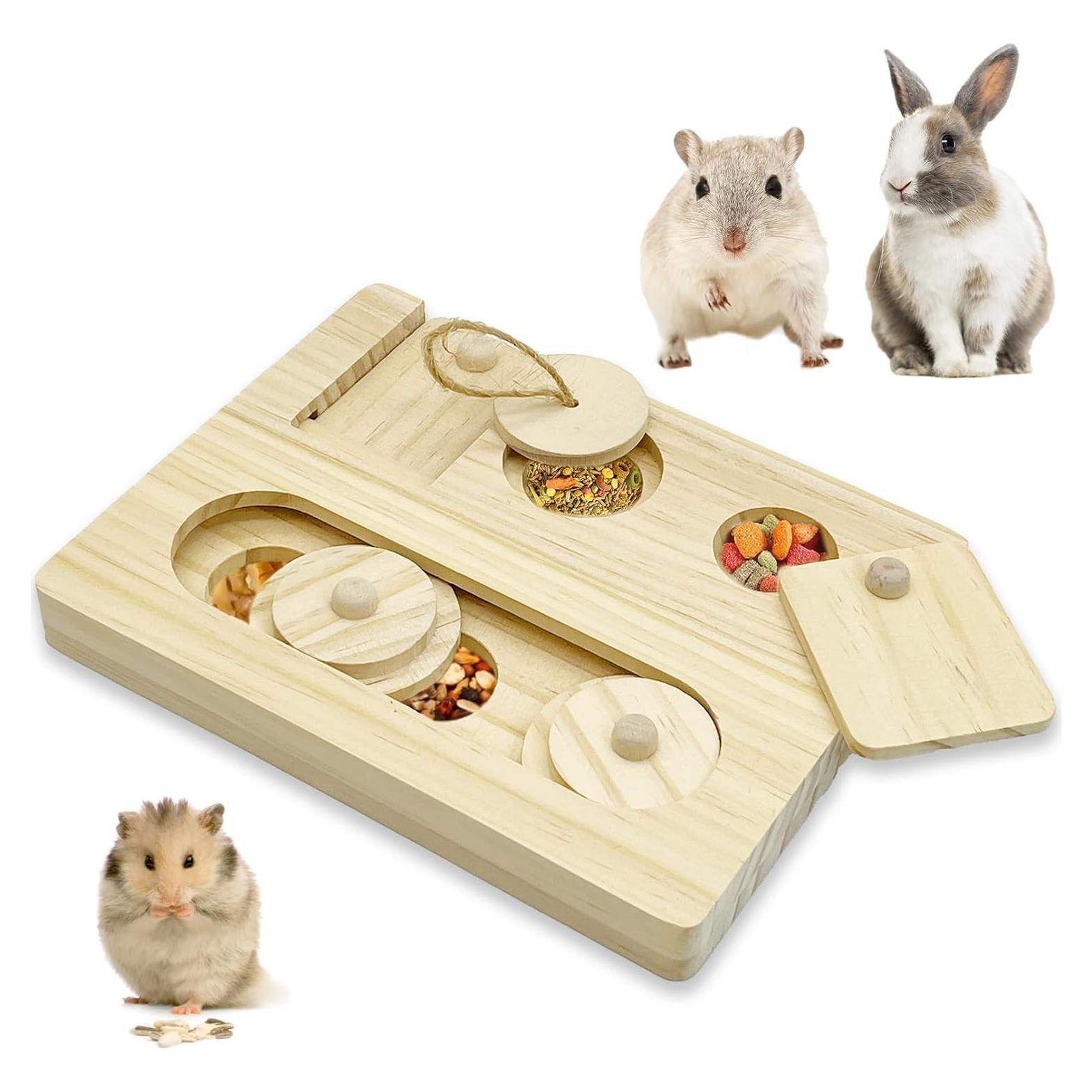 Juguete de Forrajeo para Conejos Hamiledyi Sniff n' Snack