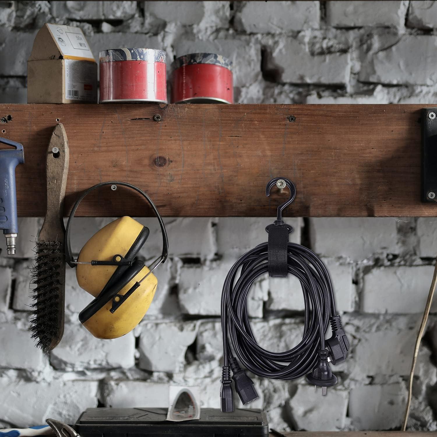 Gancho para Reposacabezas Wisdompro - Paquete de 2, Negro