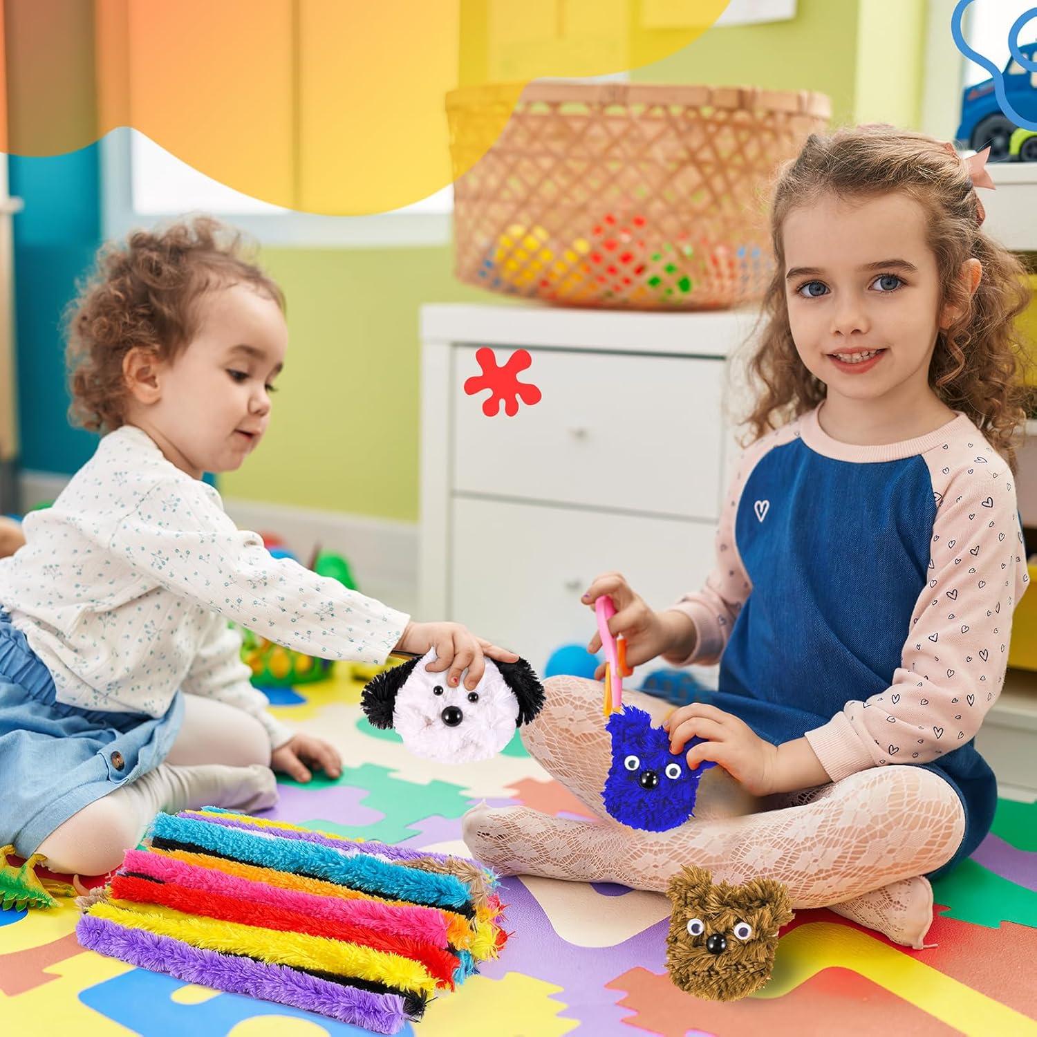 Limpiadores de Tubos Jumbo Caydo 50PCS 30mm x 30cm Multicolor