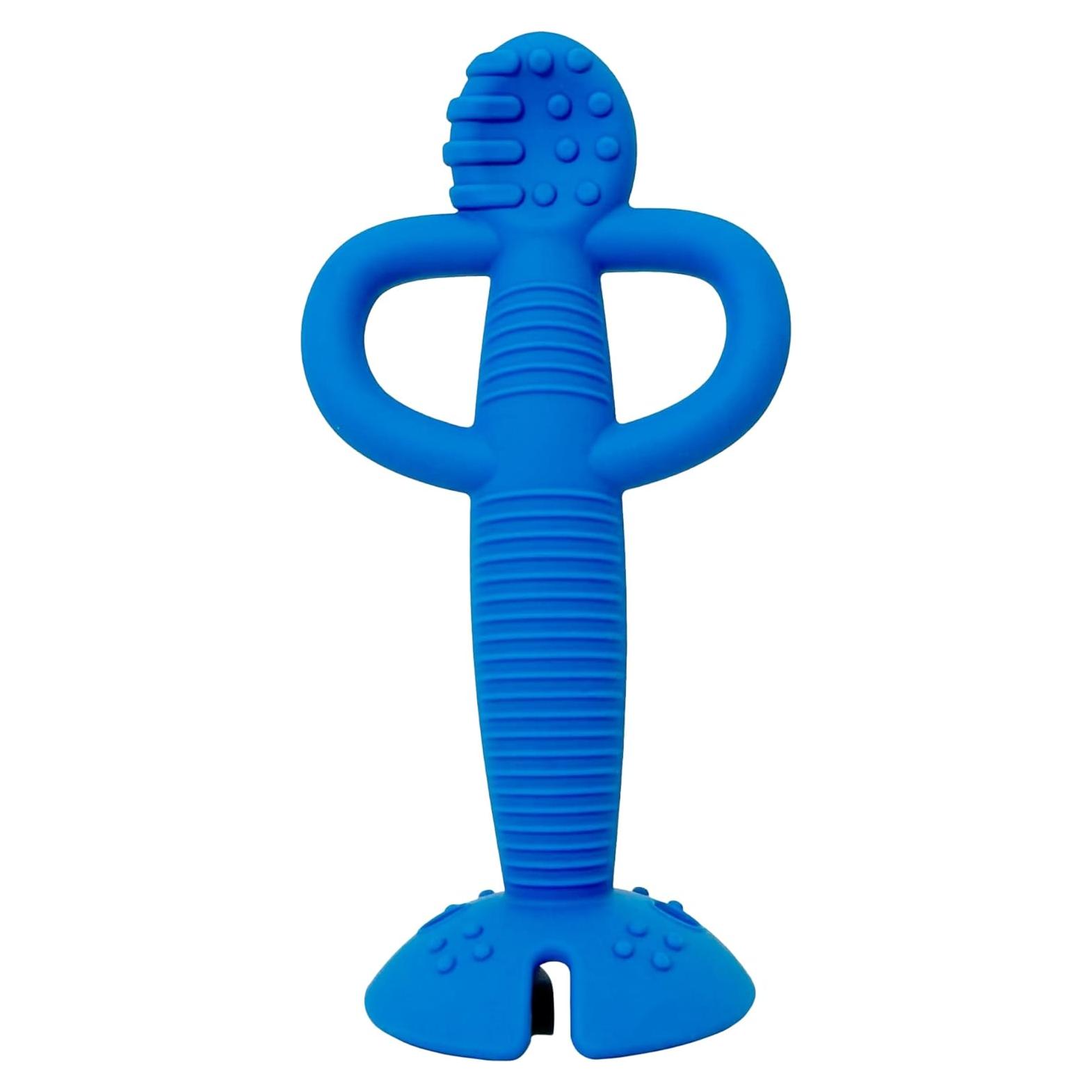Cuchara de Entrenamiento Busy Baby BLUSPOON - Silicona Azul